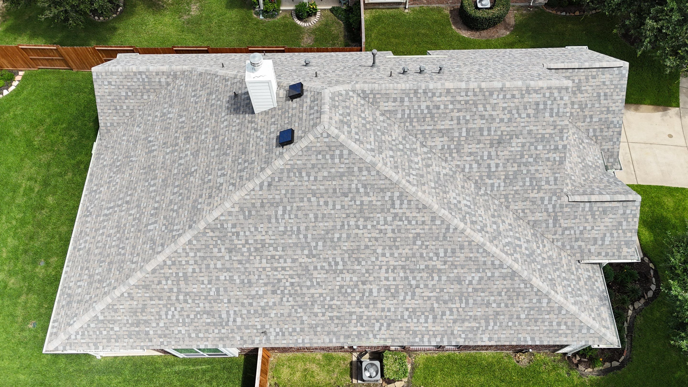Residential Roofing Installation using IKO Dynasty in Cypress by Core Four Roofing