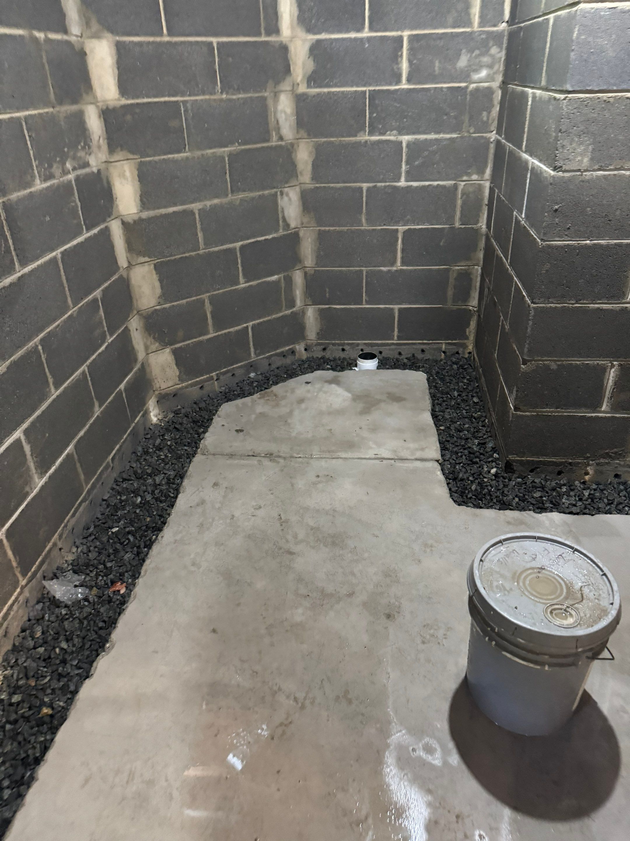 Interior French Drain West Orange, New Jersey by Pure Service Pro, LLC 