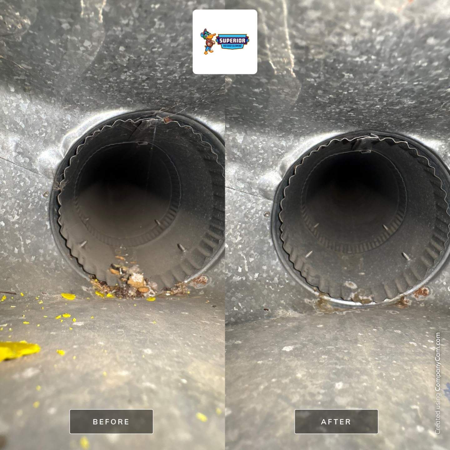 Air Duct Cleaning With a Vacuum Truck in Boardman, OH by Superior Air Duct Cleaning