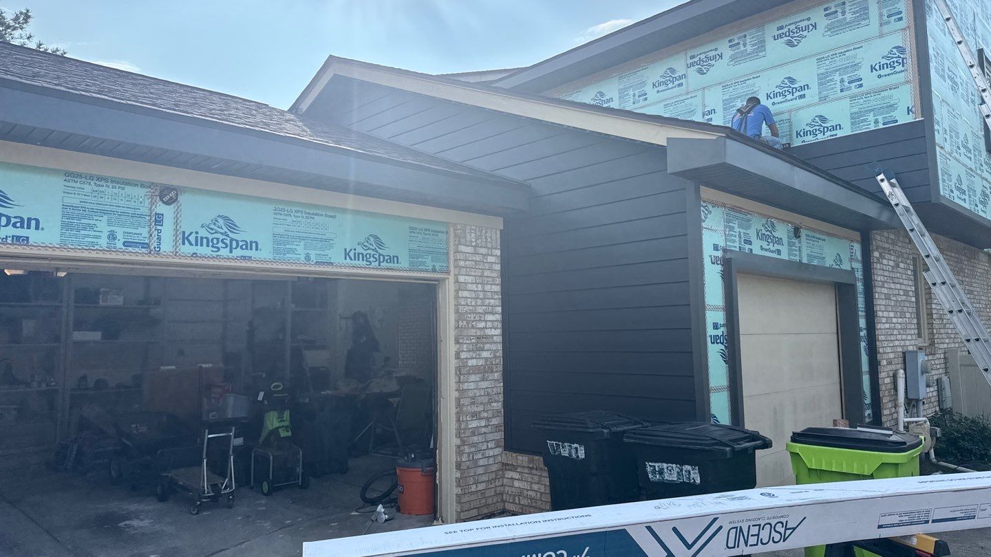 Siding Replacement using Alside S7 Cedar Mill Grain Cast Iron by 180 Contractors