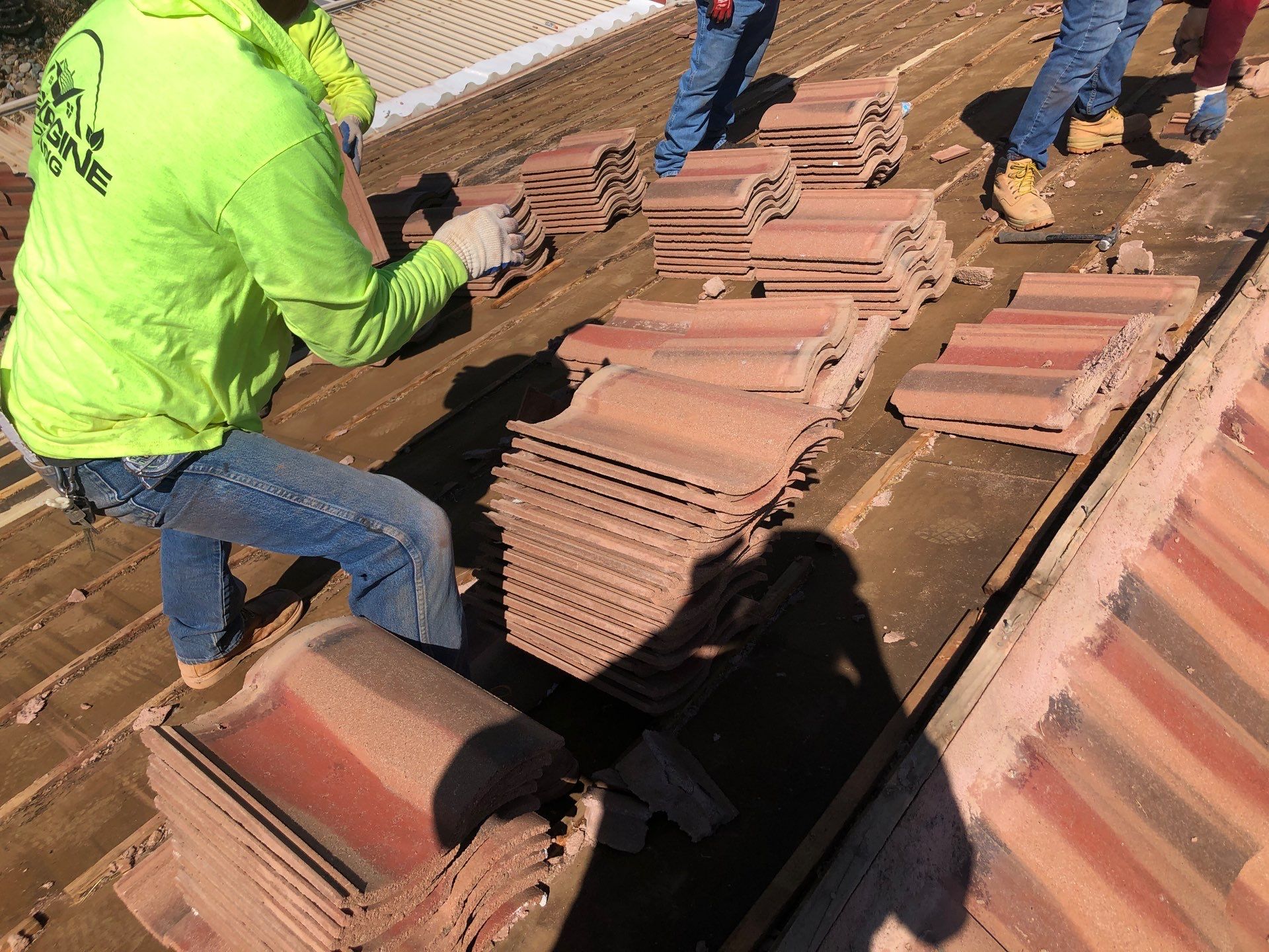 Teracotta Concrete Tile by Reimagine Roofing