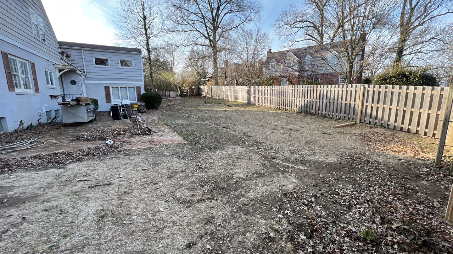 Rear Yard Turf Restoration by Reisenberg’s Lawn & Landscape, LLC