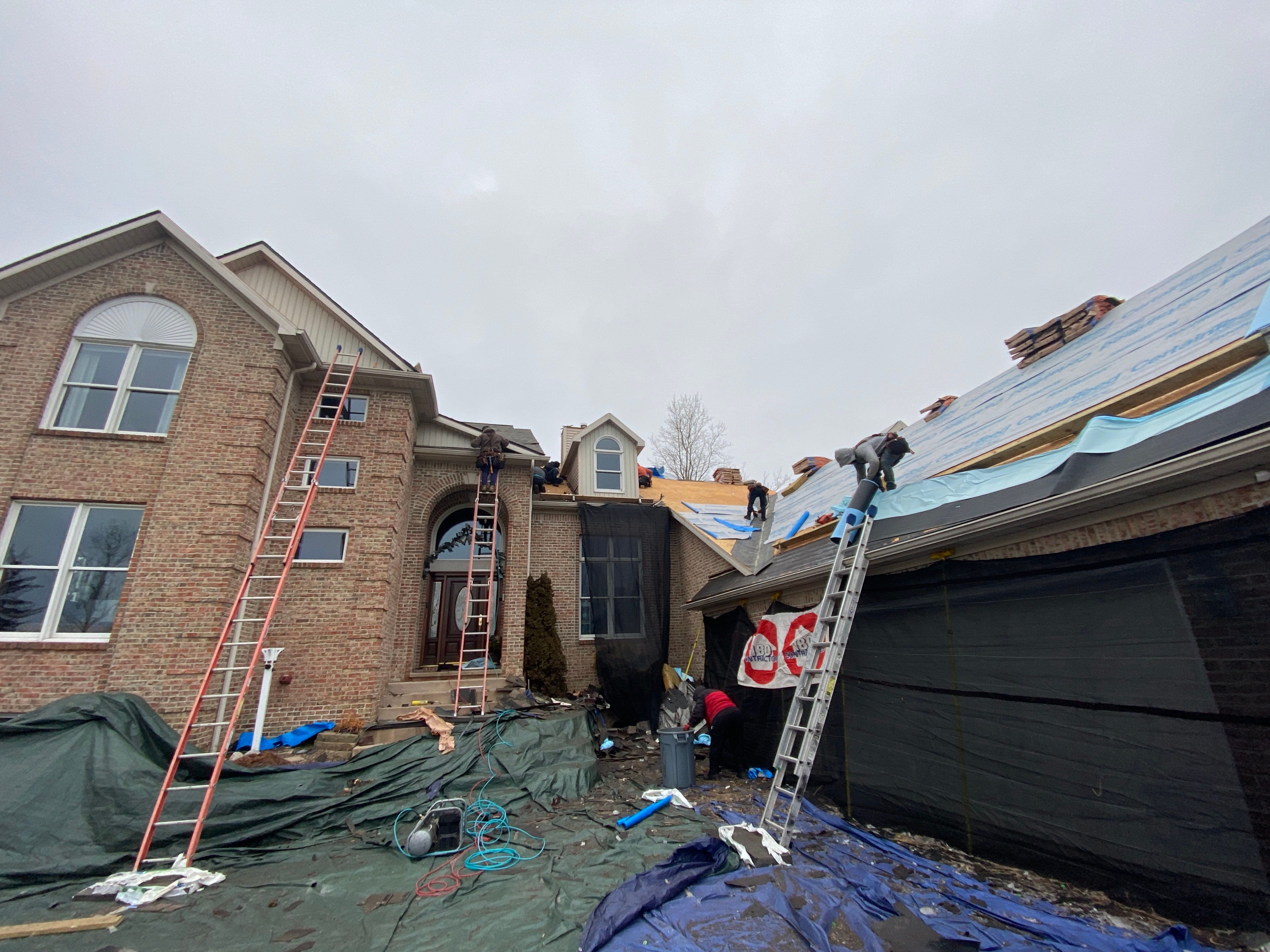 Roof Replacement using CertainTeed Landmark Pro by 180 Contractors