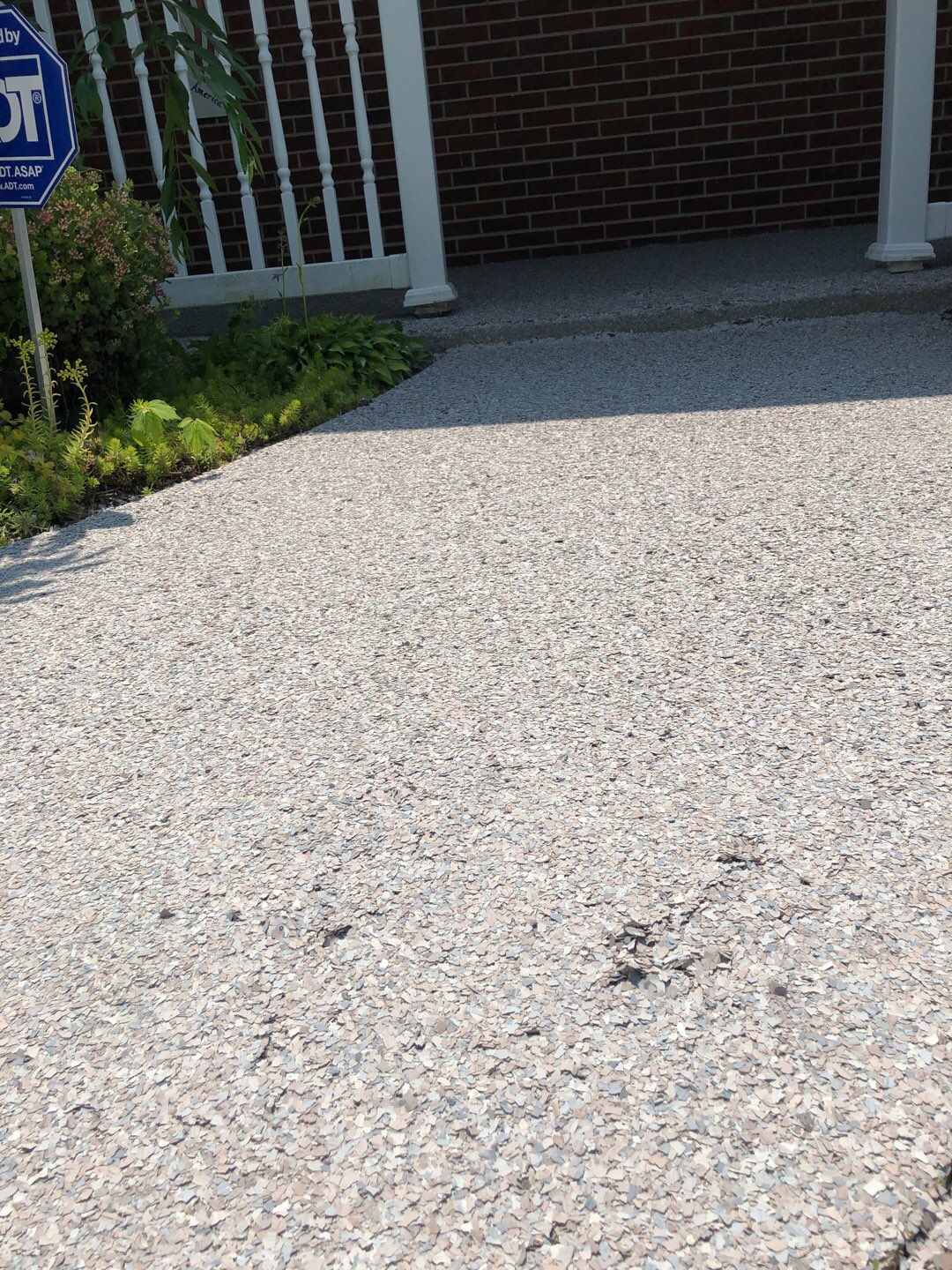 Patio Installation using Fieldstone by Your1DayFloor.com
