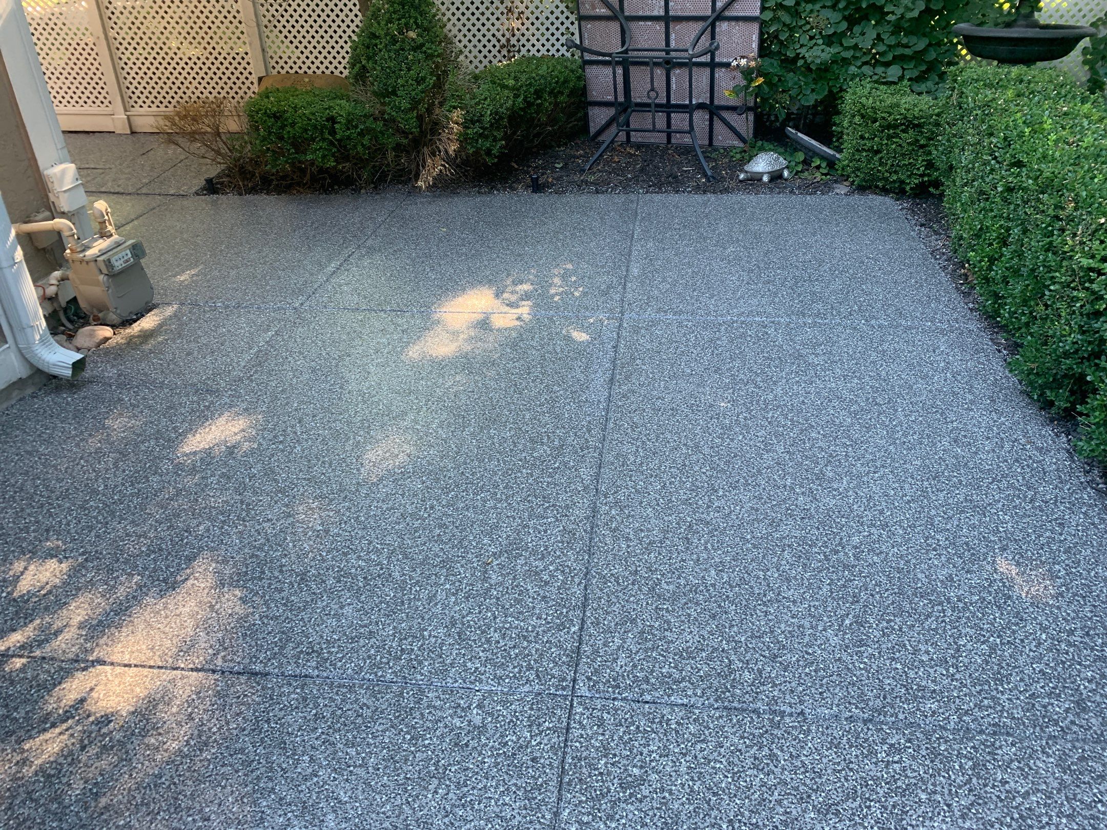 Patio using Domino  by Select Painting, Coatings & Garage Cabinets