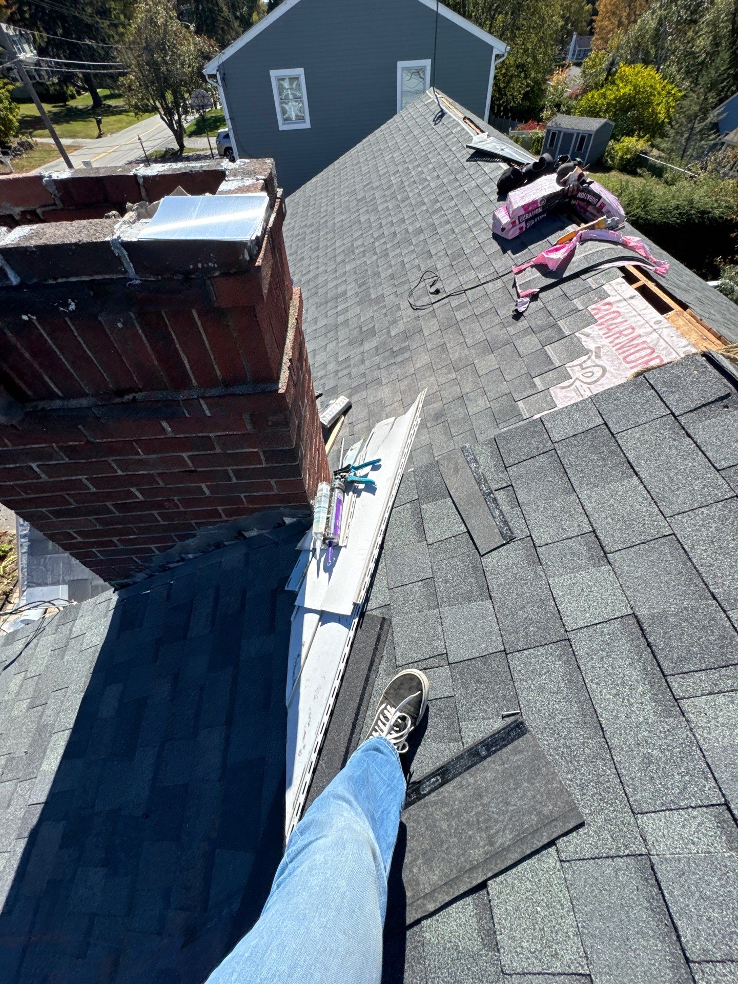 Full Roof Replacement & EPDM Integration | Tewksbury, MA by Mighty Dog Roofing of Greater Middlesex County