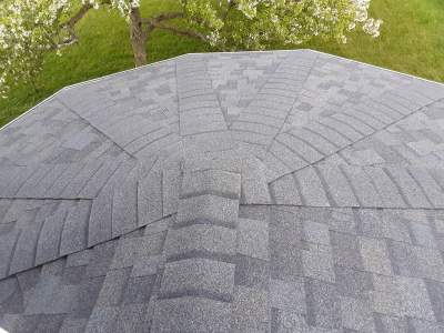 Residential Roofing Installation using asphalt shingles 