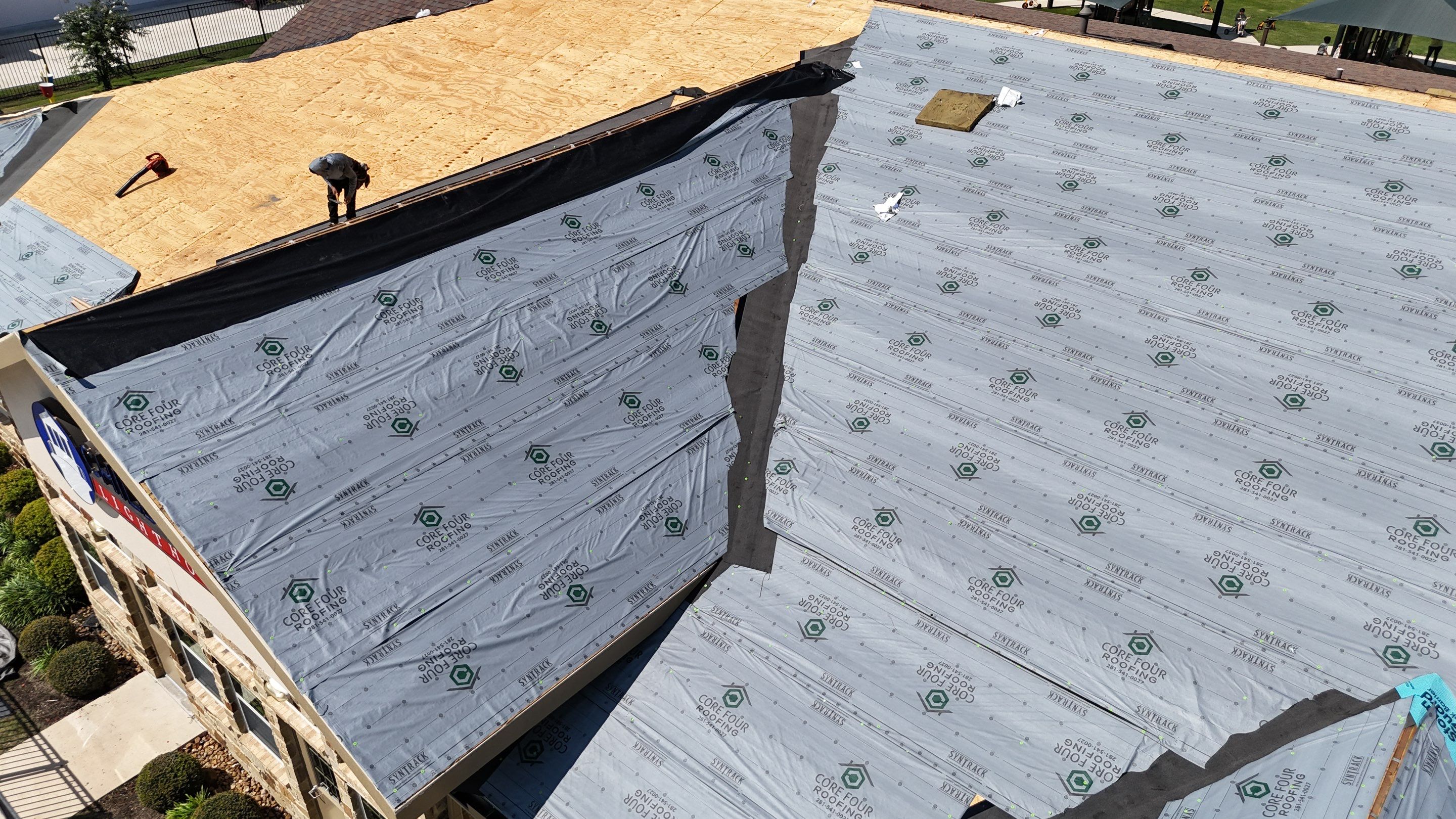 Roof Replacement on a Daycare! by Core Four Roofing