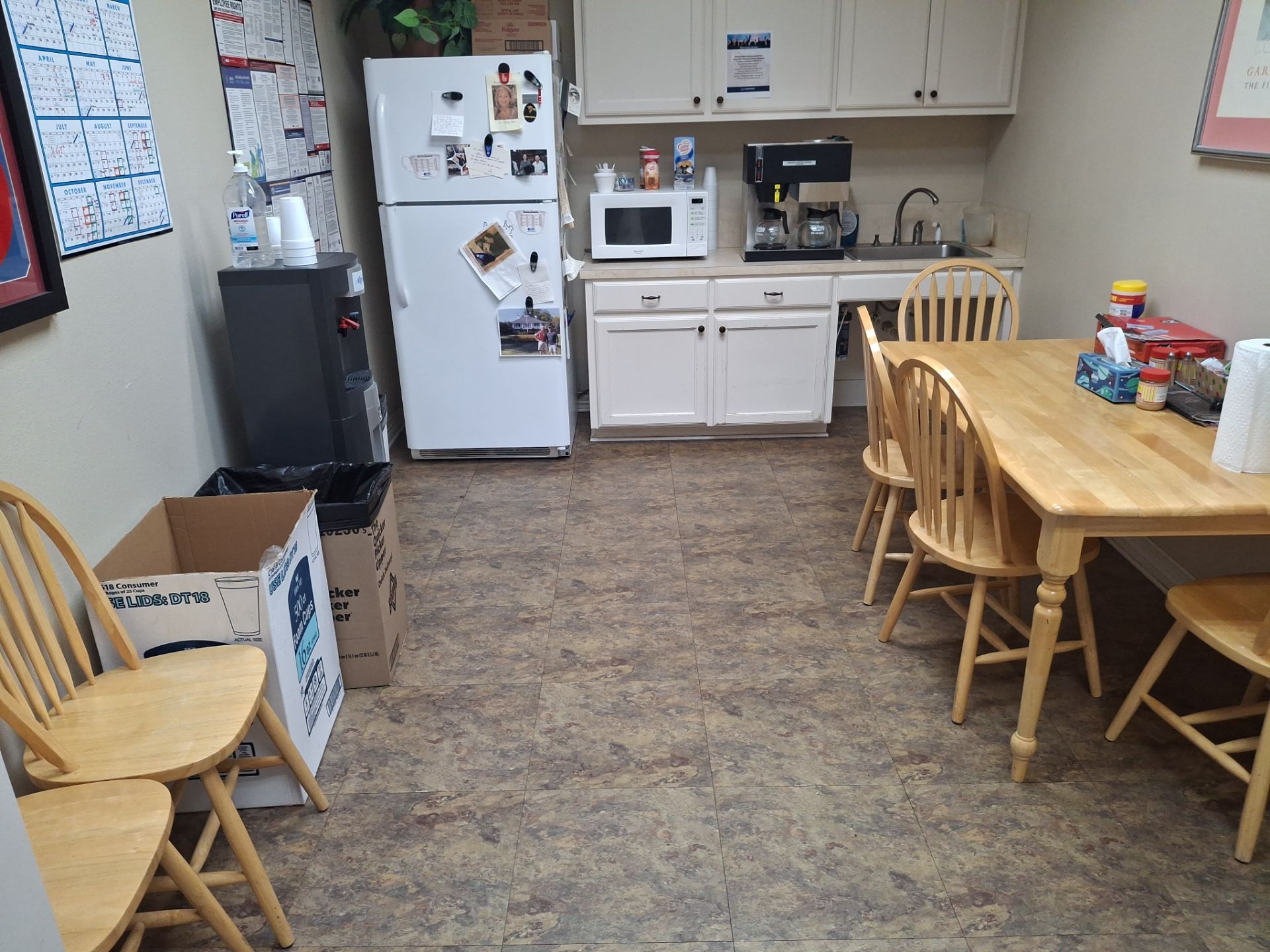 Commercial Interior Painting at KYKX 105.7 in Longview, TX by Quality Coats Painting