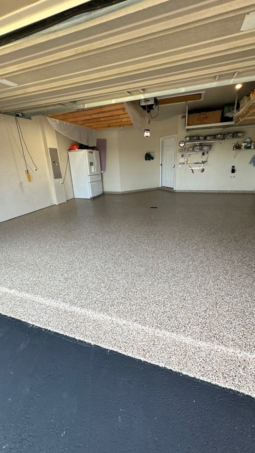 Porch + Walkway + Garage Project in Renfrew by Floors in a Day, Inc