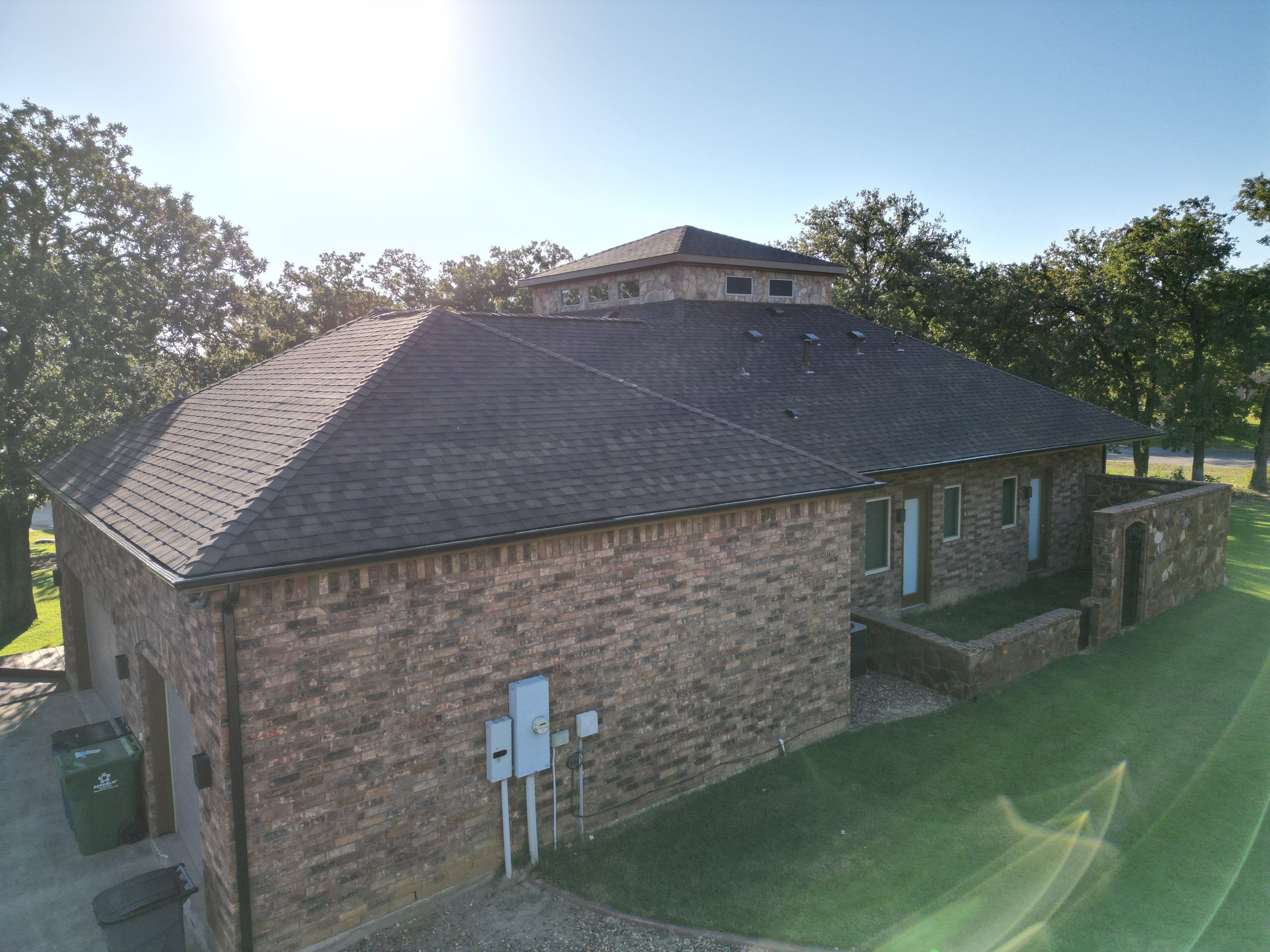 IKO Shadow Brown by First Out Roofing 