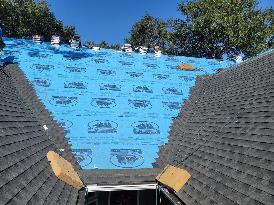Residential Roofing Installation using Roof Replacement by American Roofing & Construction LLC