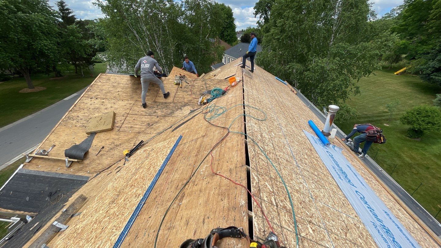 Roof Replacement using CertainTeed Landmark by 180 Contractors
