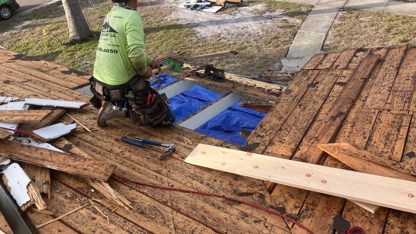 Project in St. Petersburg 33711 by Mitchell Roofing Company LLC 