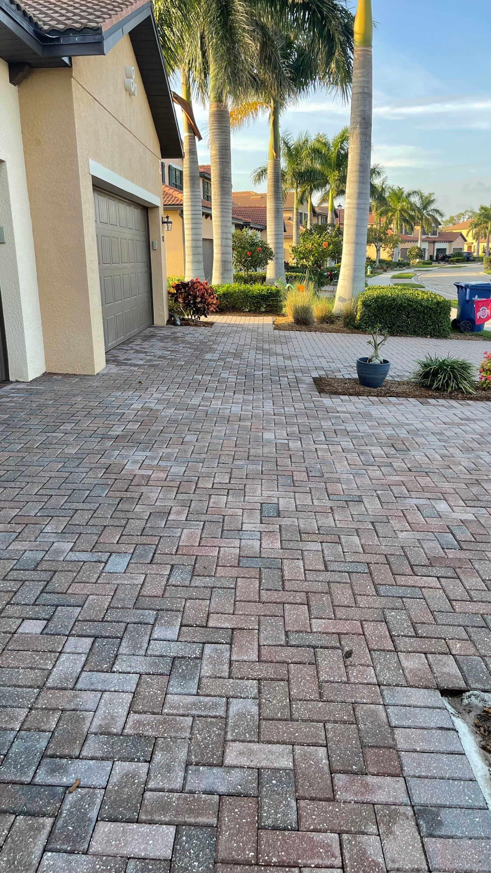 HOA Paver Driveway & Sidewalk Cleaning in Sarasota National, Venice, FL | Sunshine AquaWash by Sunshine AquaWash