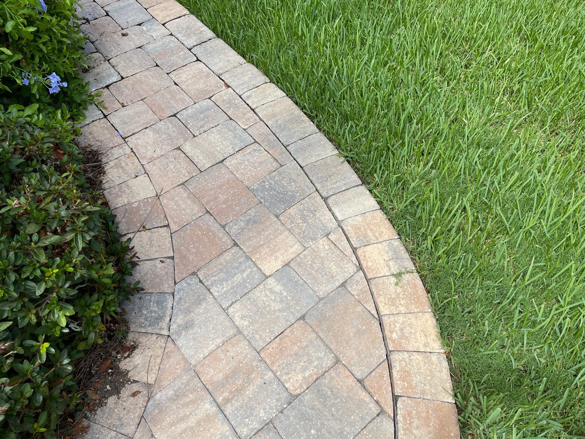 Paver Driveway using Concrete Sealant by DuraSeal