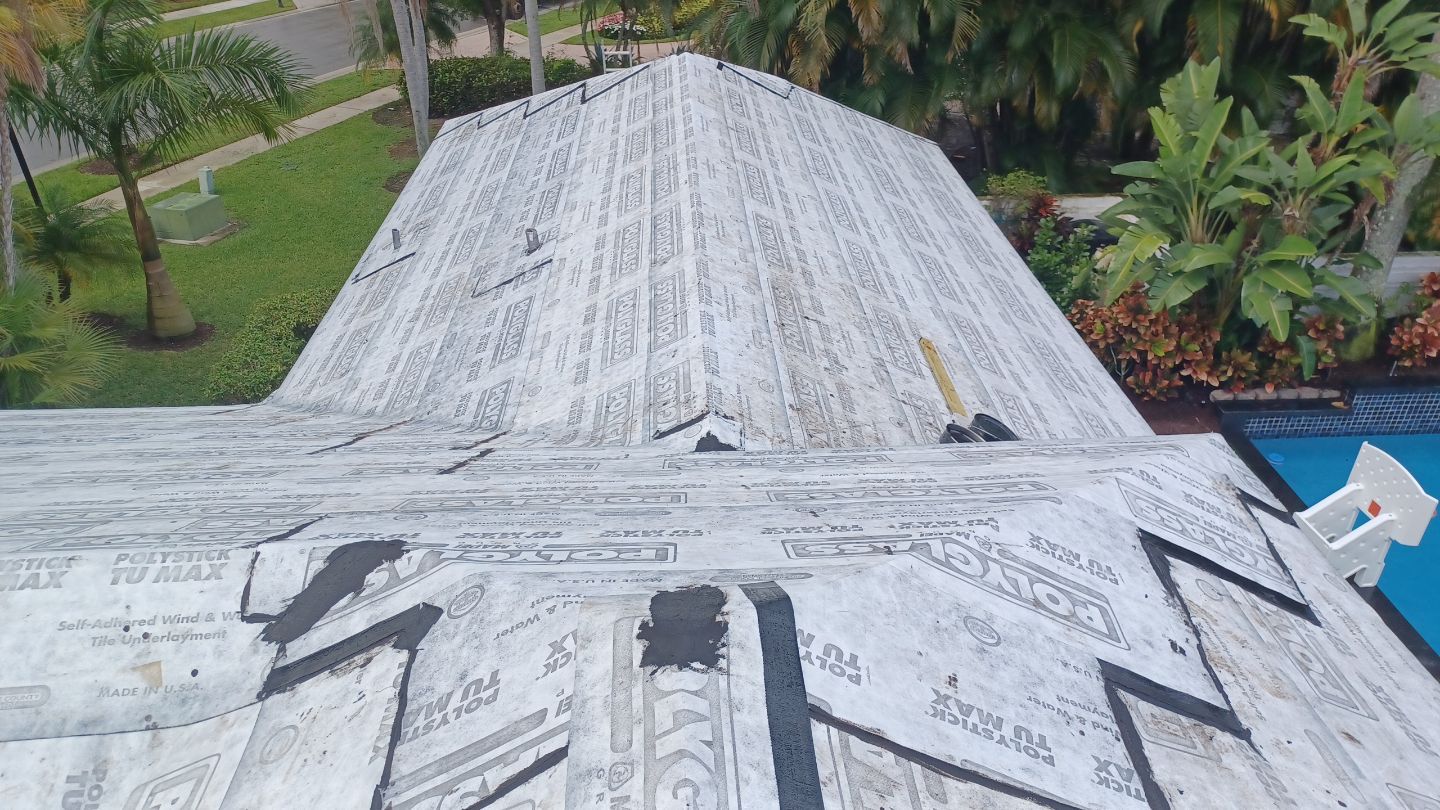 Residential Roofing Installation using Eagle Roofing Tile by BLUES BROTHERS ROOFING