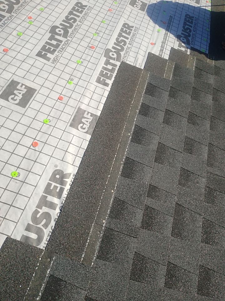 Residential Roofing Installation using Roof Replacement by American Roofing & Construction LLC