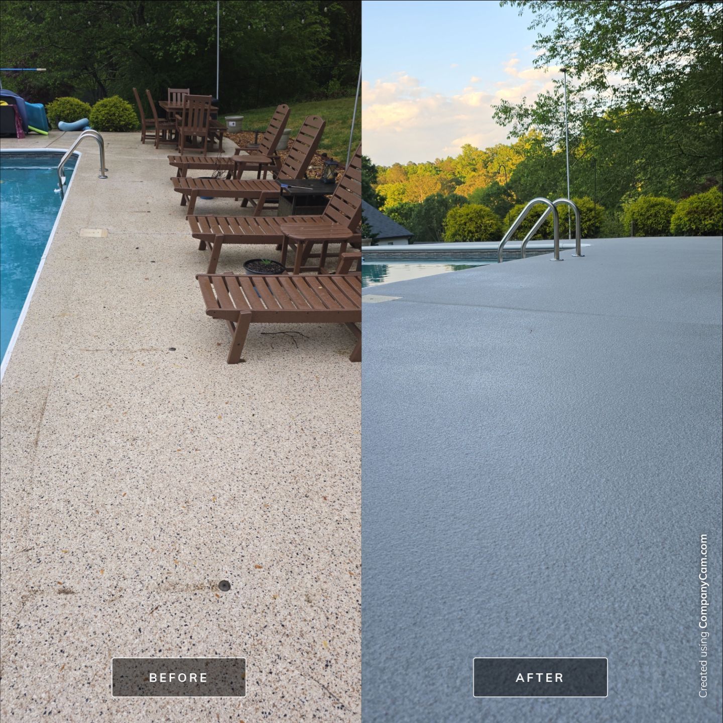 Incredible Pool Deck Renovation! by Elite Floor Solutions