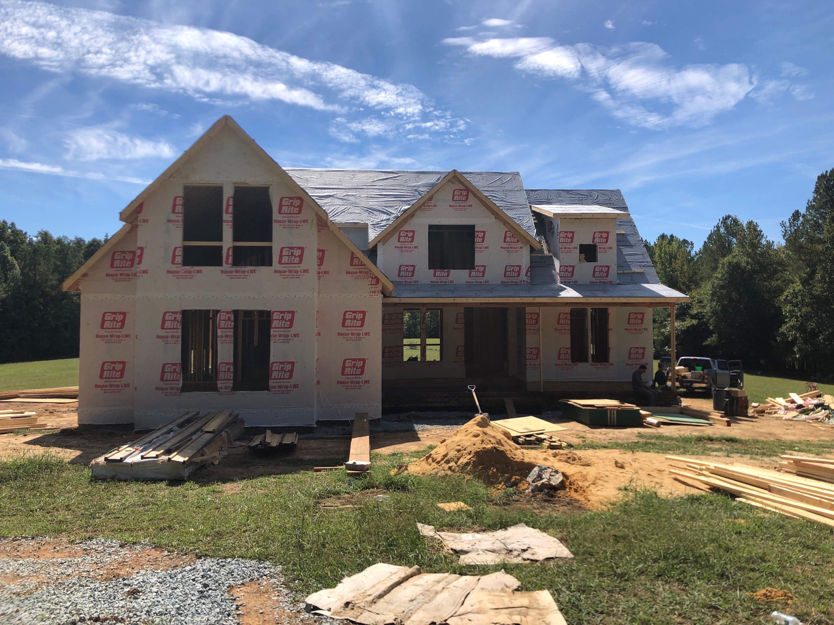 Custom Home Metal Roof Installation by Just In Time Roofing and Restoration