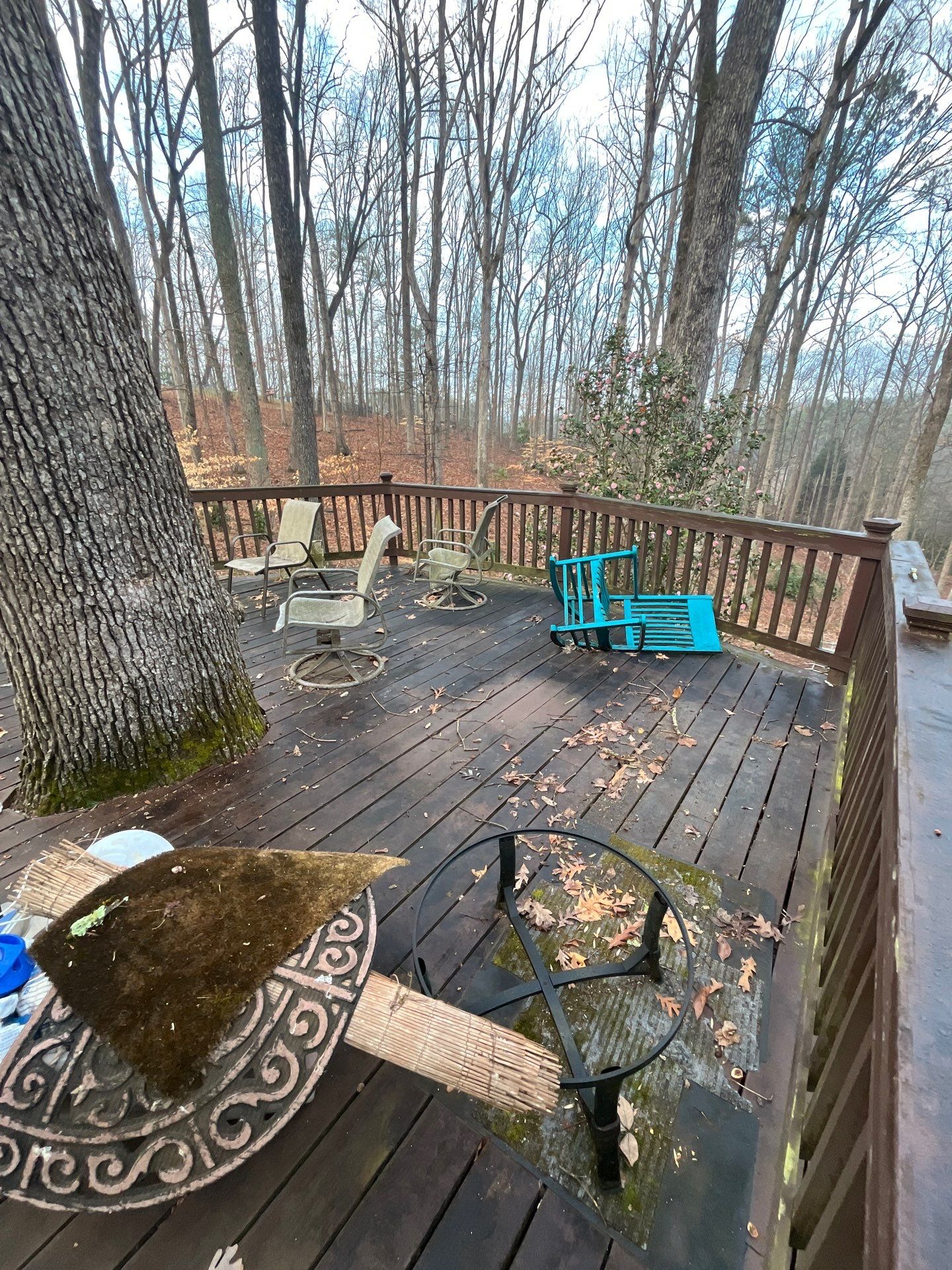 Wood Deck Rebuild in Roswell, GA by Nelson Exteriors 