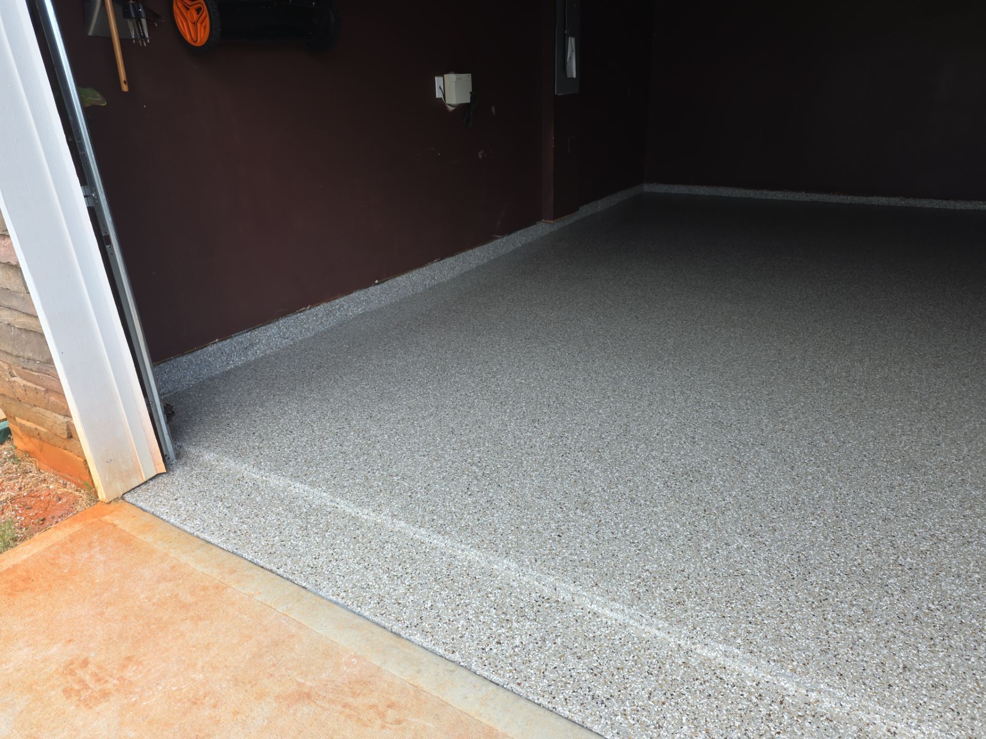 Garage Using Creekbed  by Elite Floor Solutions