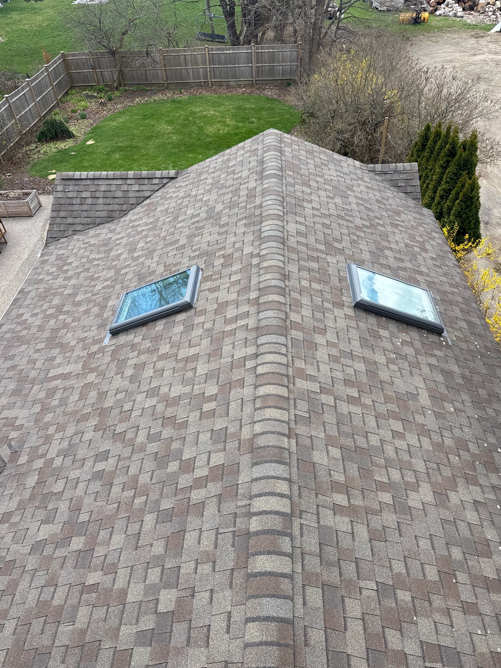 North Hampton, NH Roof Replacement Near Pine Road and Mill Road with CertainTeed Landmark Weathered Wood Shingles by Compass exteriors