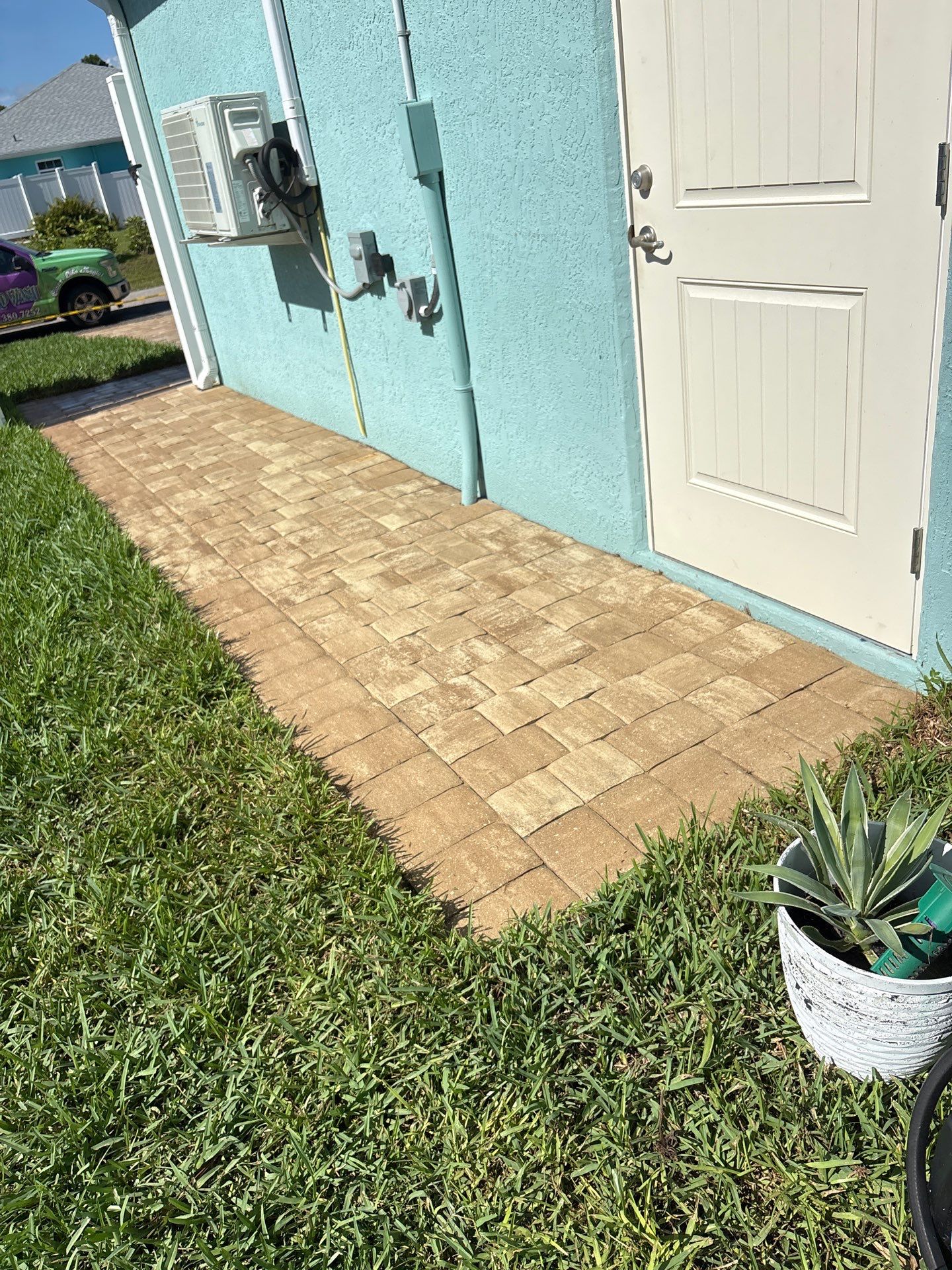 Glossy, 2 Coats Dense Paver  by Wizard Wash