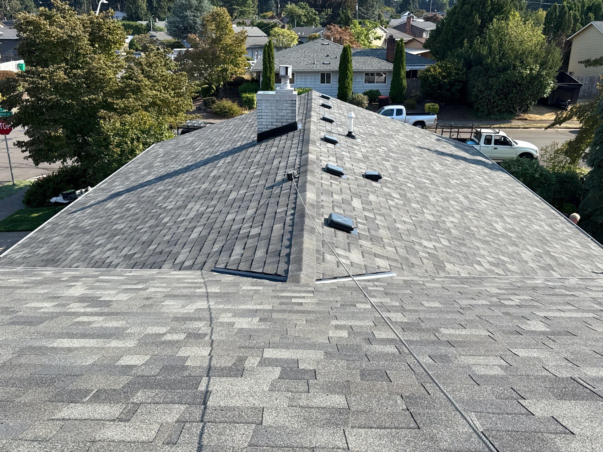 Project in Portland by Tom Leach Roofing