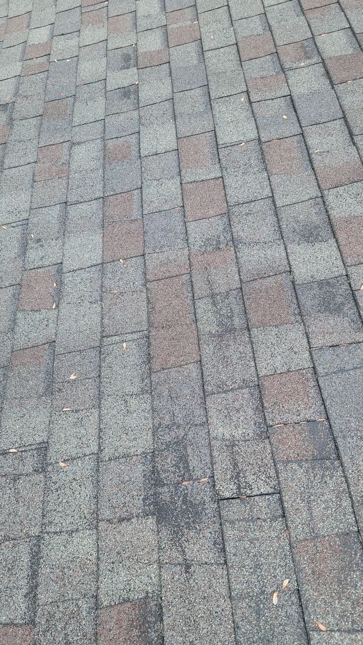 Brand: Atlas Pinnacle Color: Pristine Scotchgarde Pewter Drip: White by Eagle Eye Roofing