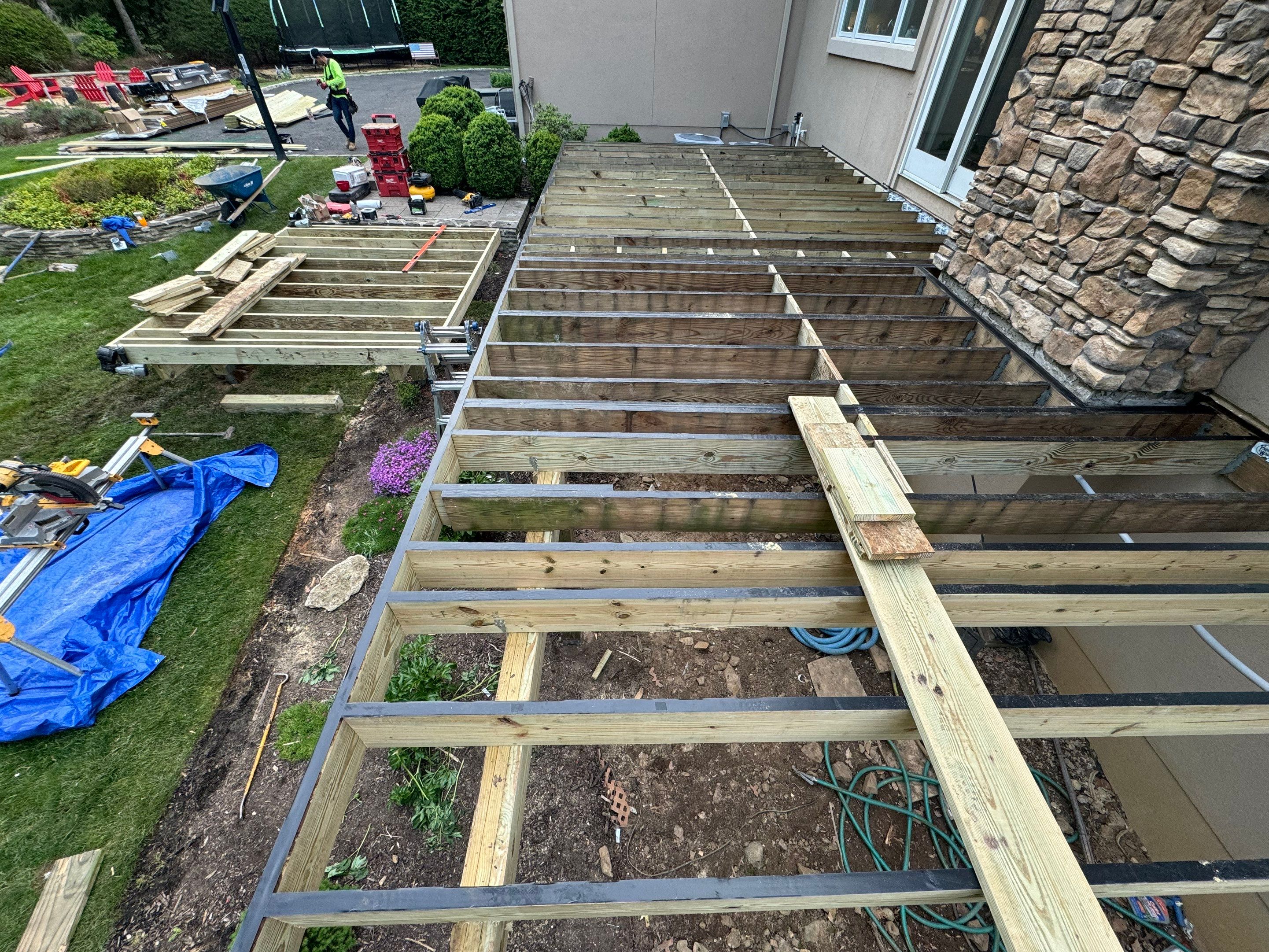Deck Resurface with Extension by deck guardian