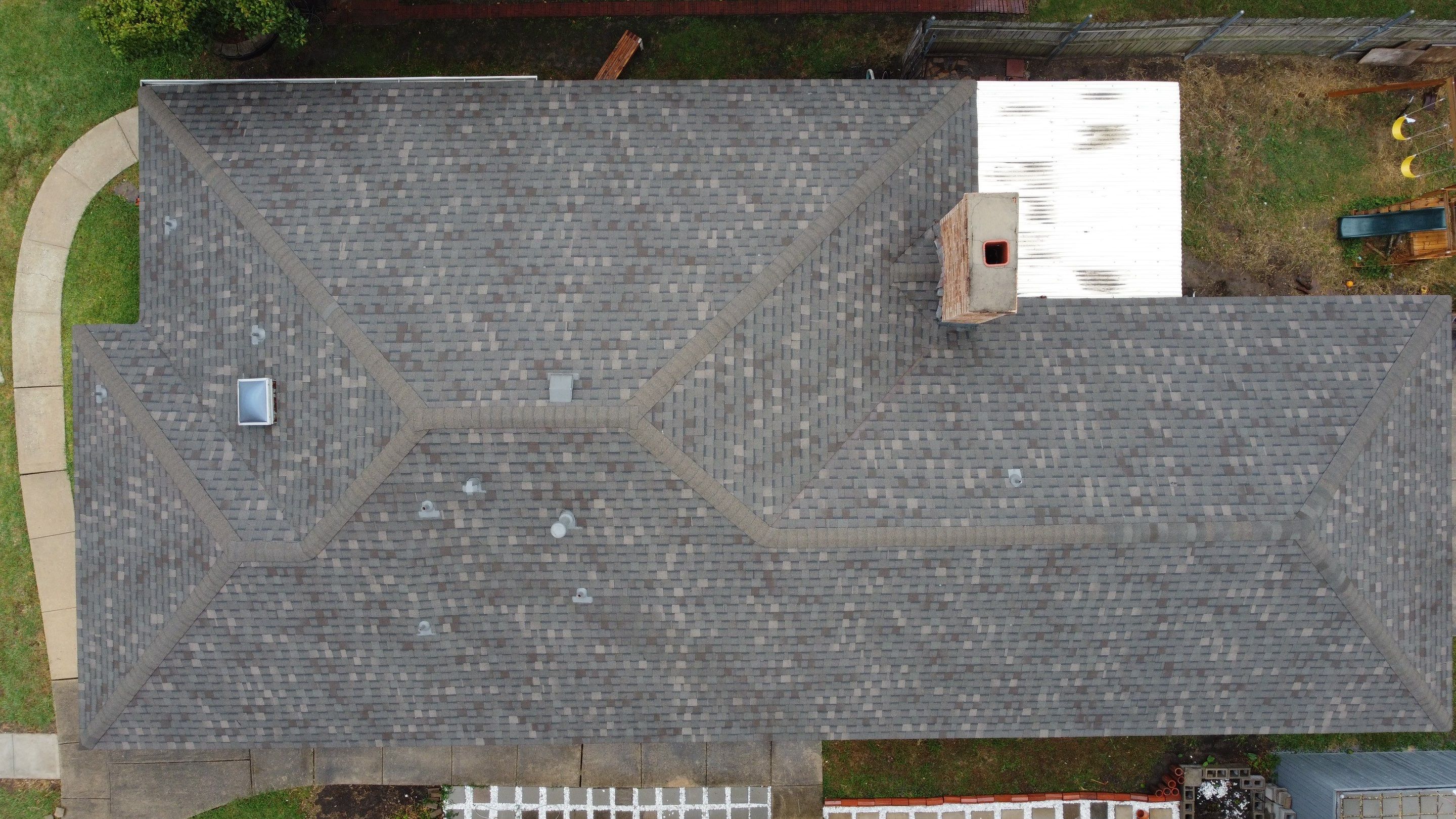 Reroof After Eclipse Hailstorm by Berry Good Roofing 