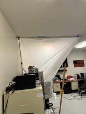 Holly Ridge PD HVAC Leak