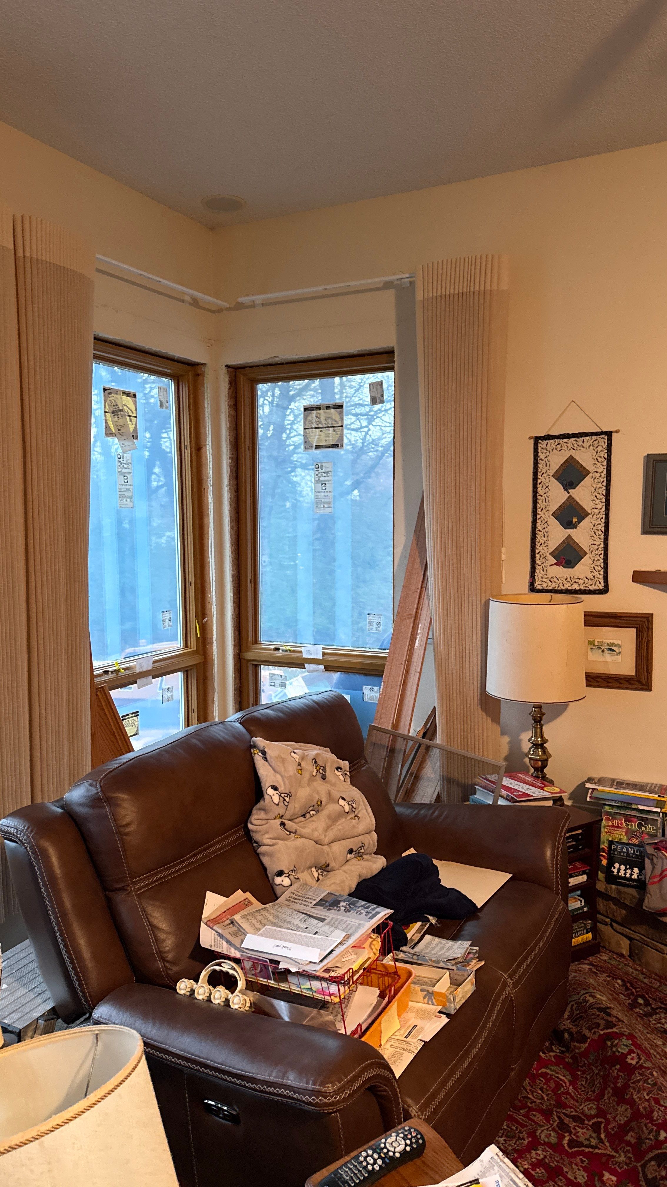 A Clean Window Upgrade Ready for New Siding with Pella Lifestyle Series by United Windows and Siding LLC