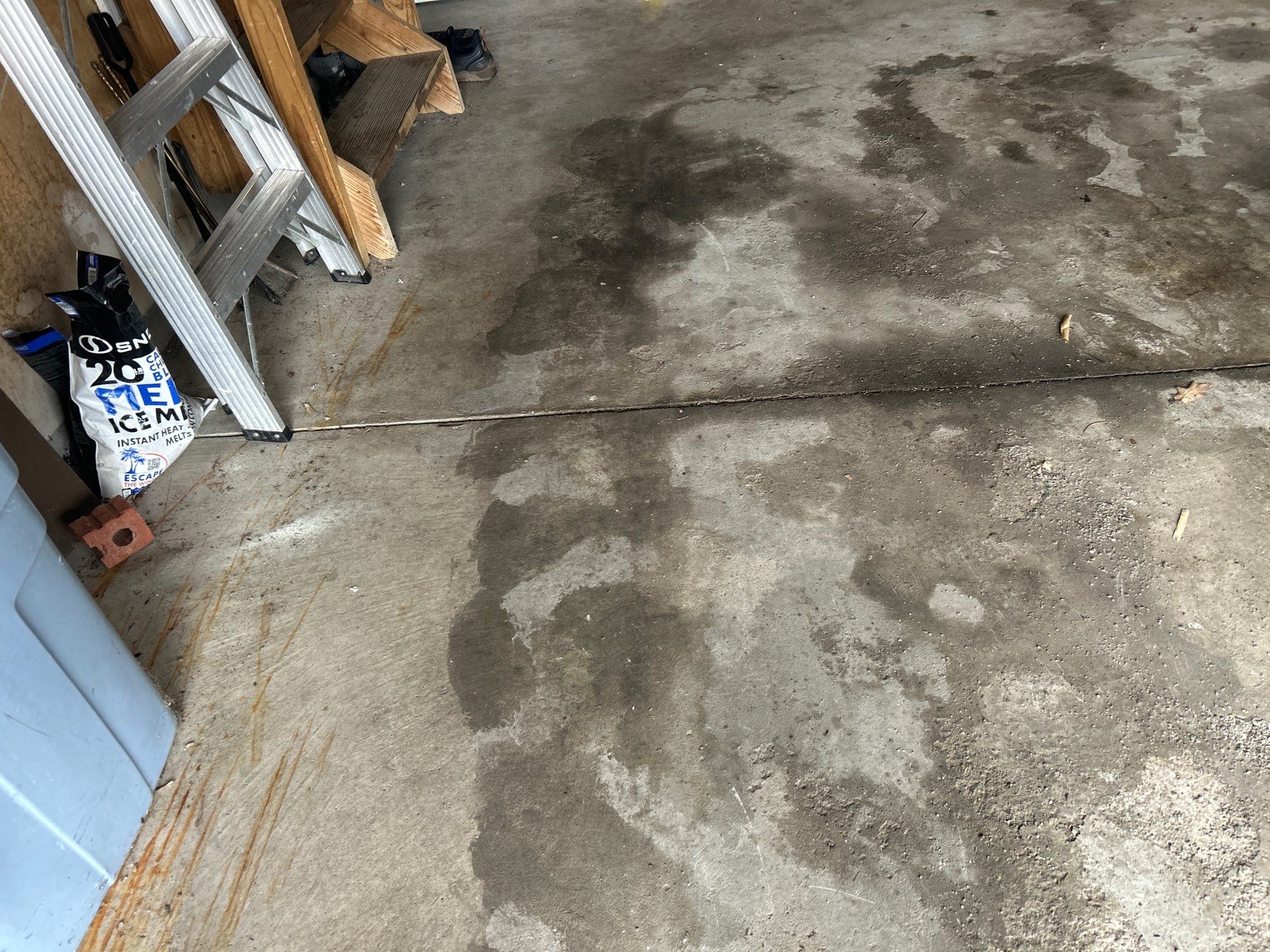 Vintage Zircon Garage Coating by NG Masonry & Construction LLC