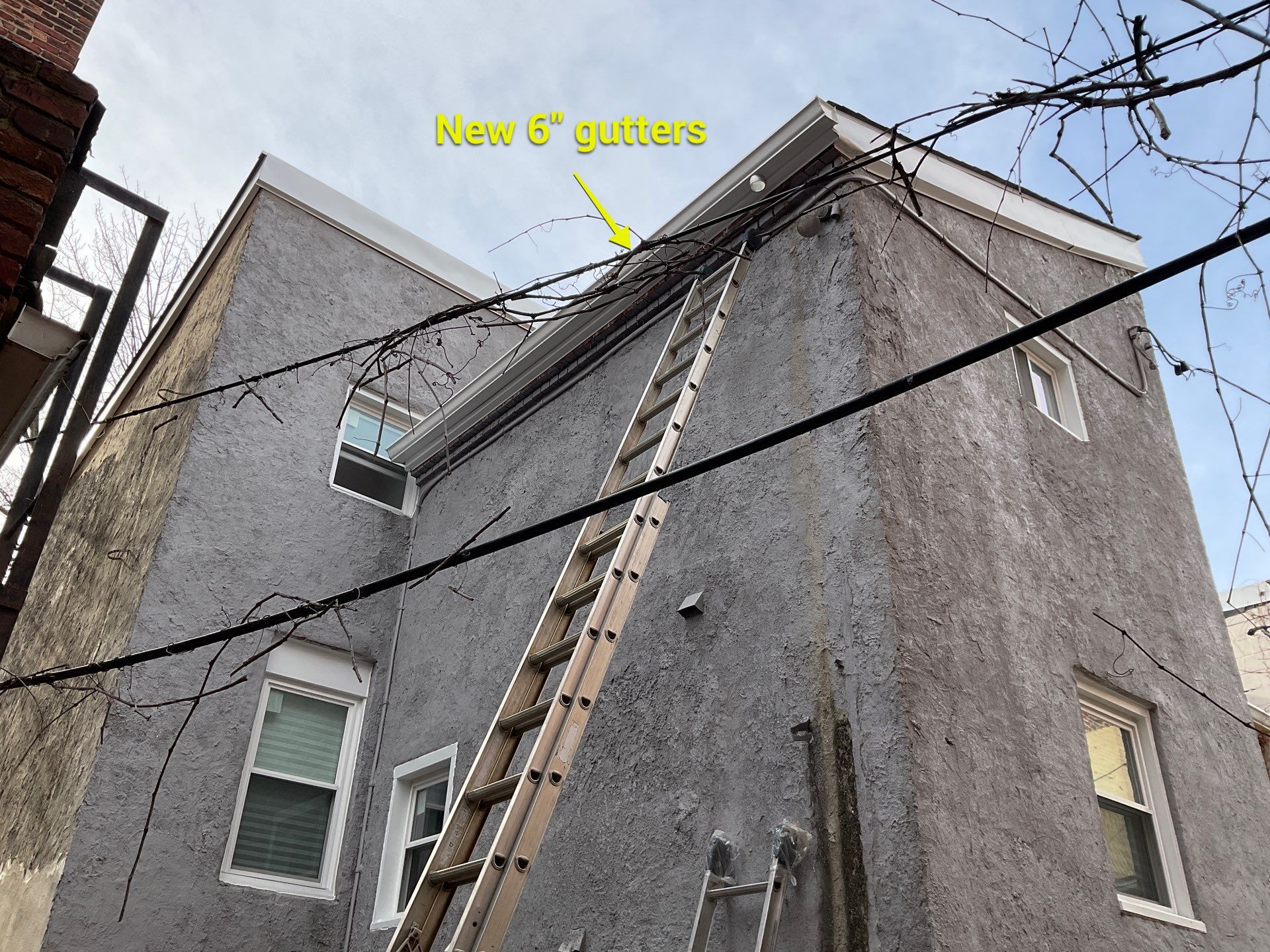 Residential Roofing Installation using Landmark Shingles by Alpha Design Services