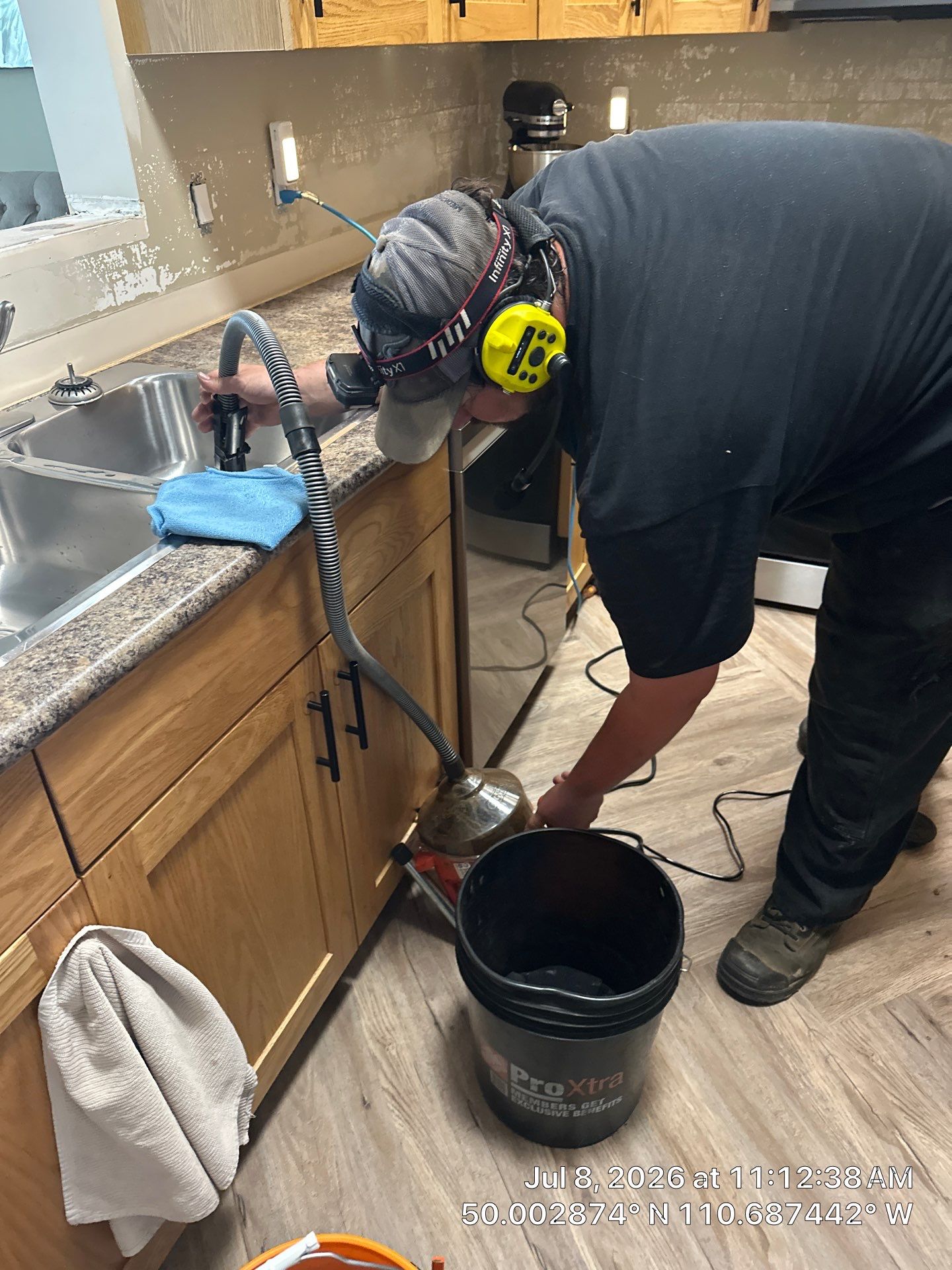 Multi-Story Condo Drain Line Cleaning and Stack Flushing in Medicine Hat by Septic Medic Inc.