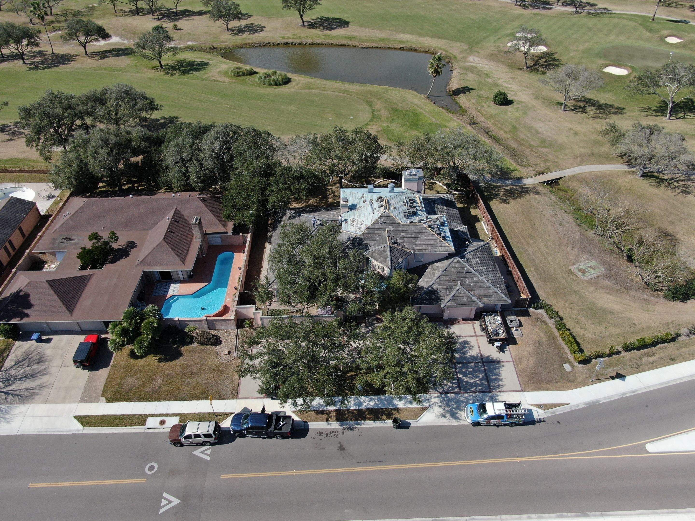 Golf Course Mansion on the Green, in the Heart Of Corpus Christi by Bayfront Roofing and Construction