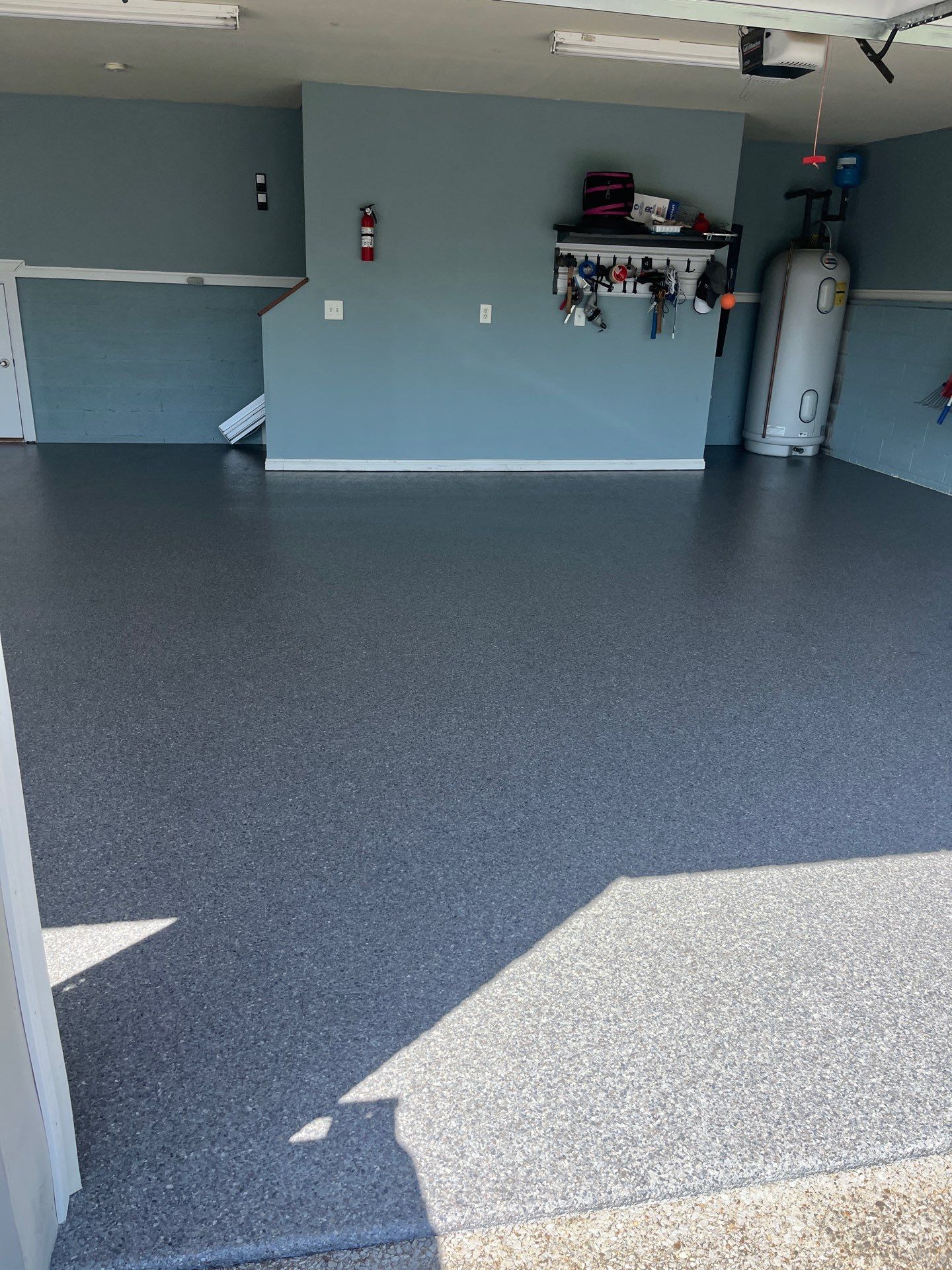 Garage Floor Coating using Briar by My Garage Floor Guys