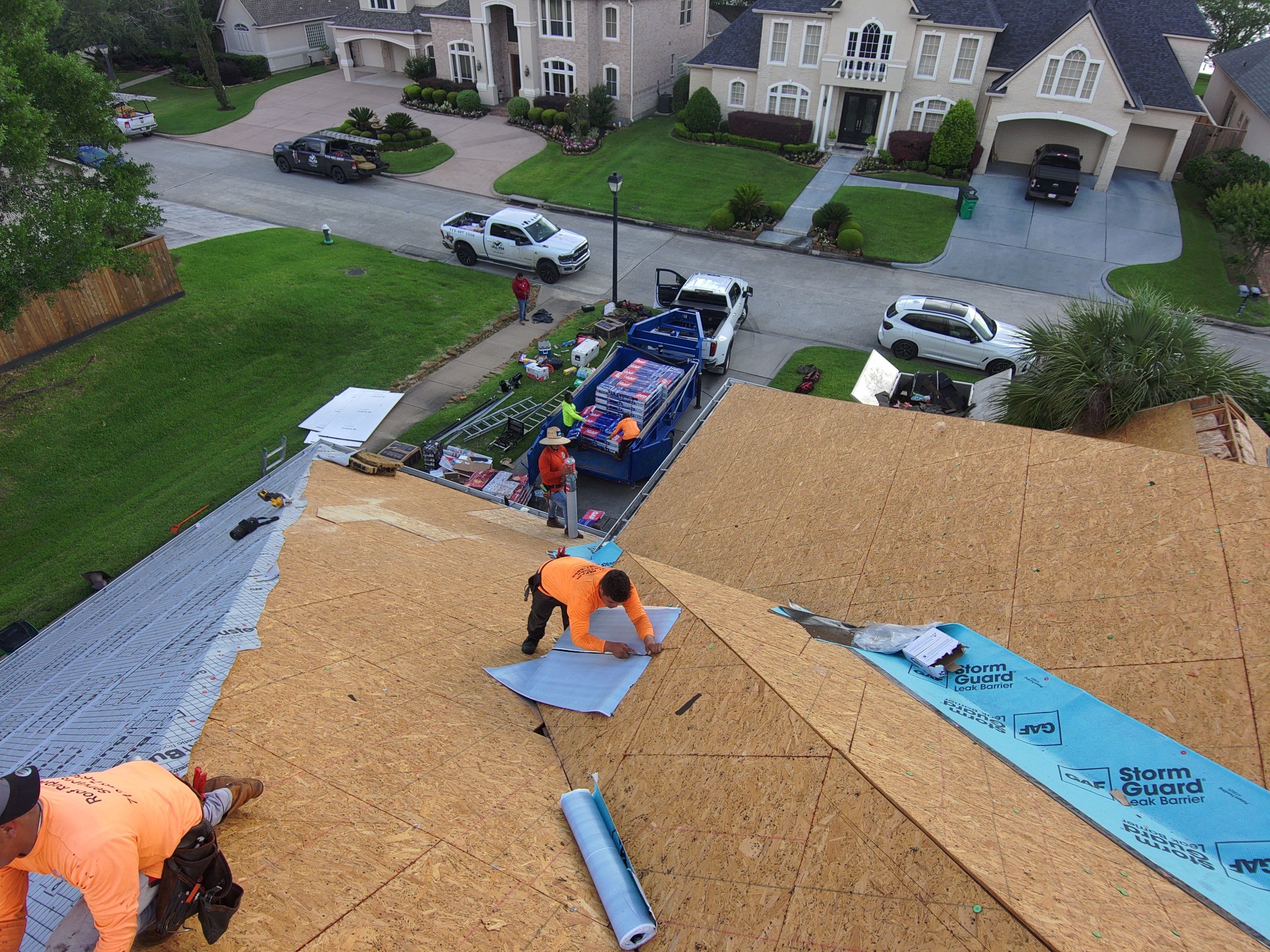 Roof Replacement Spring by Roof Repair Company