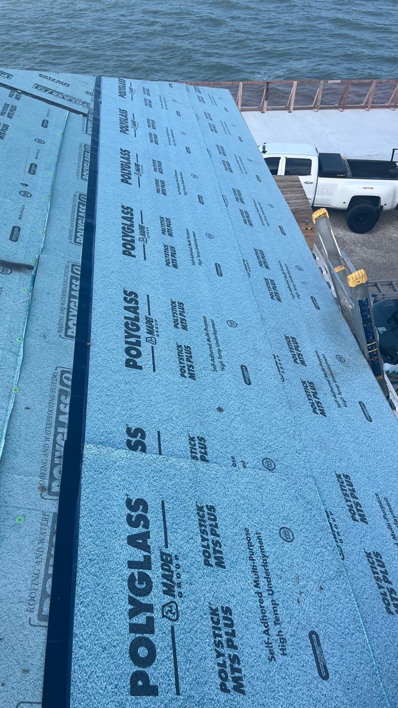 Megalodon Metal Roof on Corpus Bay by Bayfront Roofing and Construction