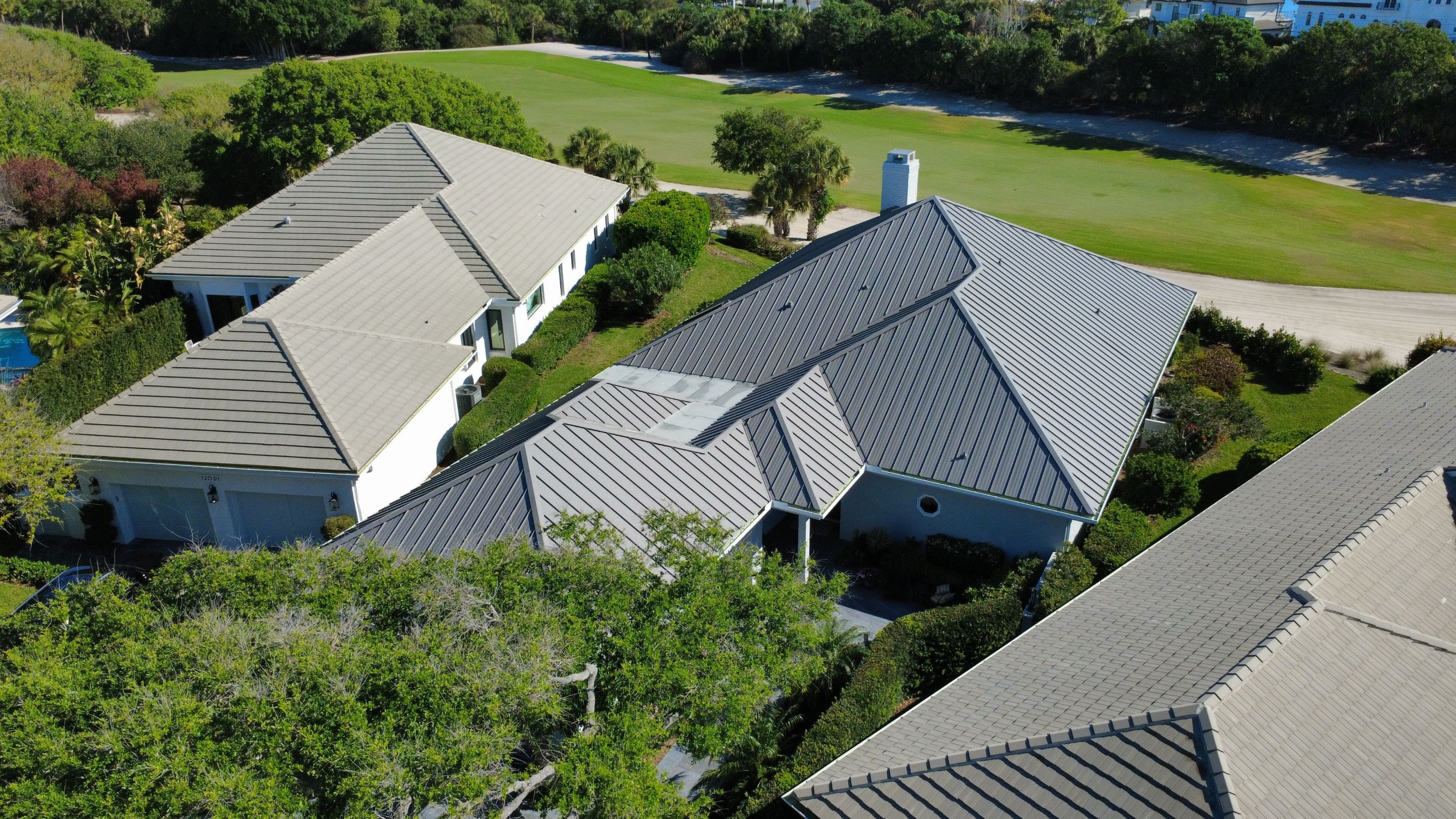 Kynar (Color Coated) 1.5" Standing Seam Metal Roof Installation by Sailfish Roofing