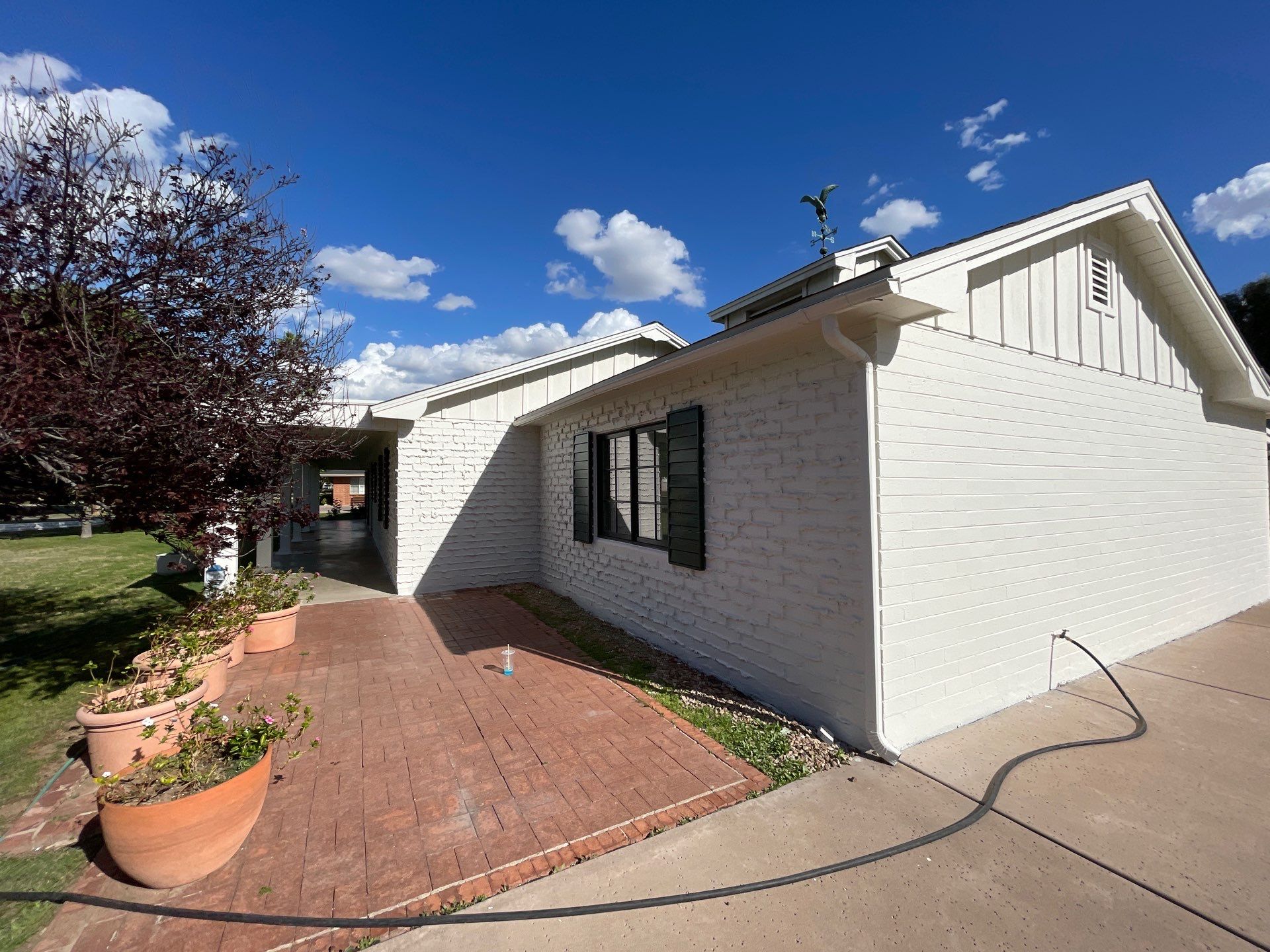 Wagon Wheel - A Stunning Home Exterior Makeover with Dunn Edwards Paints in Phoenix, AZ by Double G Painting Contractors, LLC