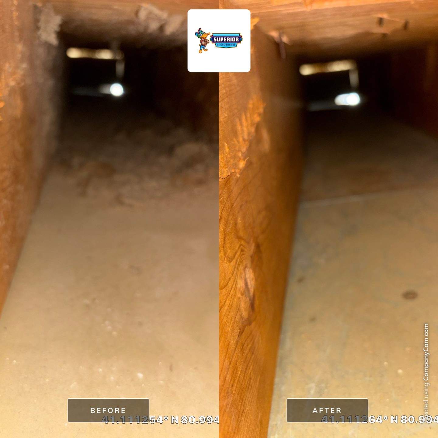 Air Duct Cleaning With a Vacuum Truck in Lake Milton, OH by Superior Air Duct Cleaning
