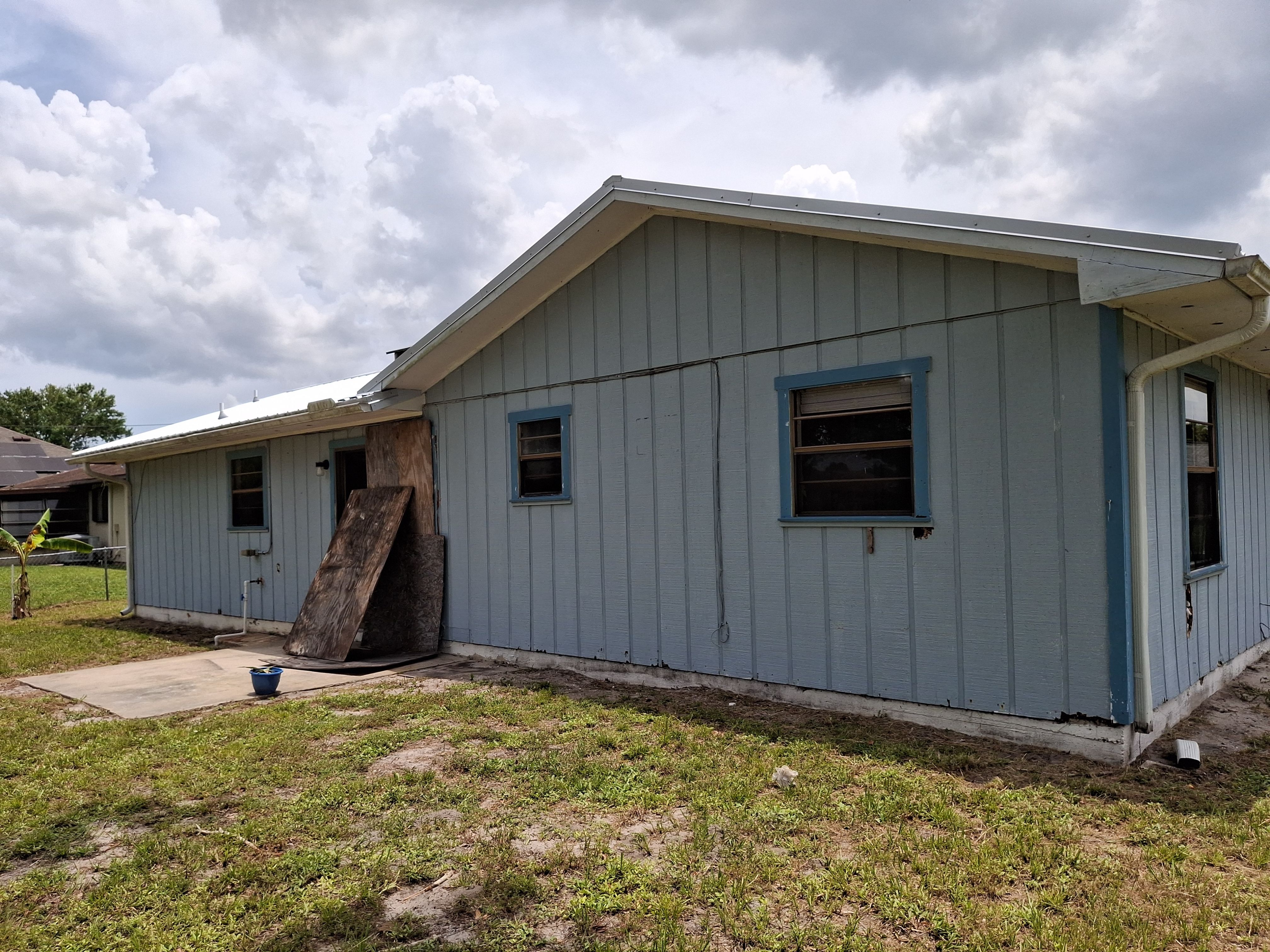 Vinyl Siding Installation and Structural Wood Rot Repair in Palm Bay by Florida Roofing and Renovations Inc.