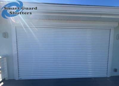 Rolling Shutters in White