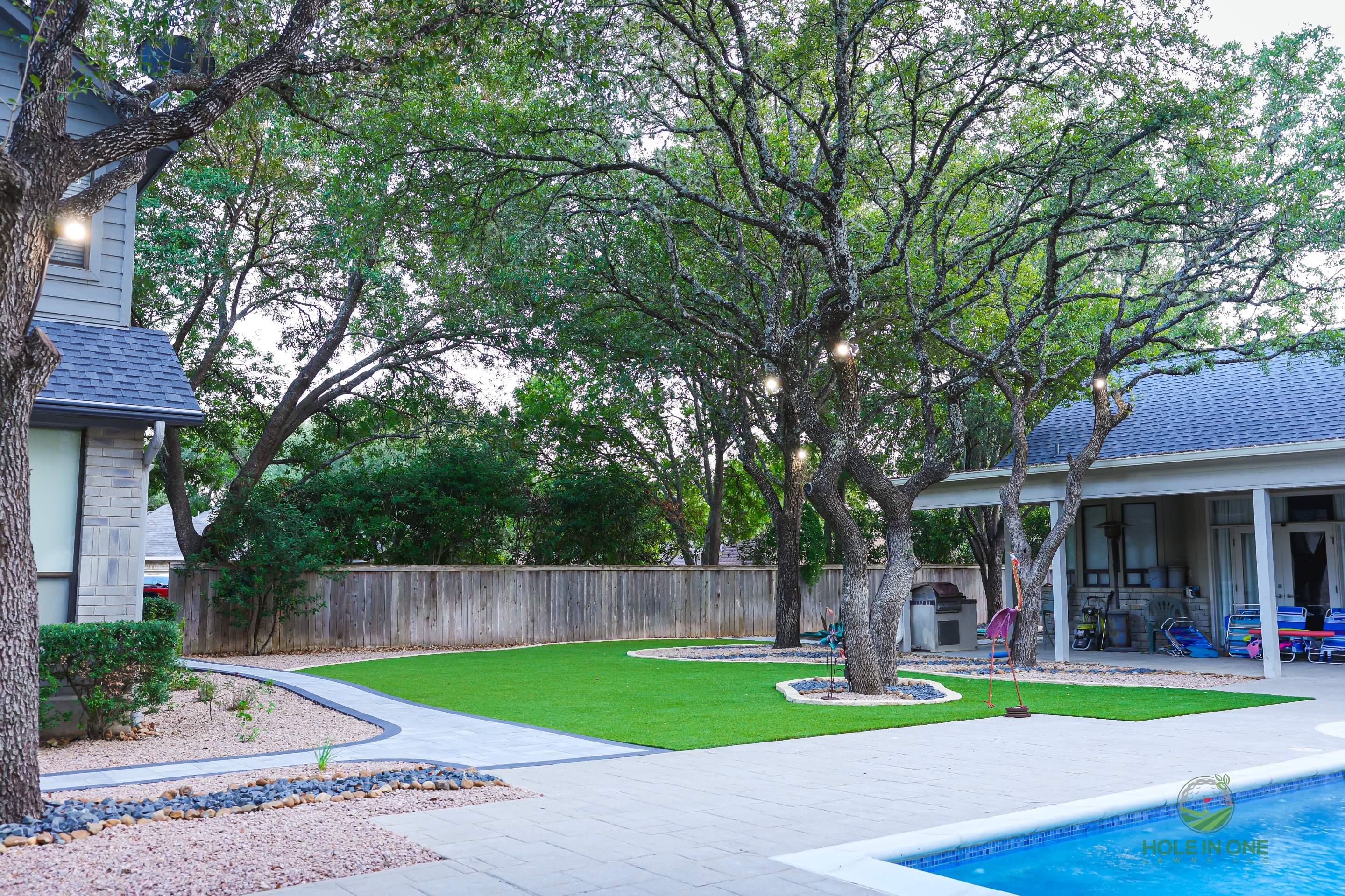 Henderson Pass, San Antonio Tx. by Hole In One Lawns, LLC
