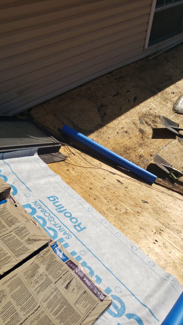 Burke Certainteed Landmark Pro MD Colonial Slate New Roof Installation by RM Banning, Inc.