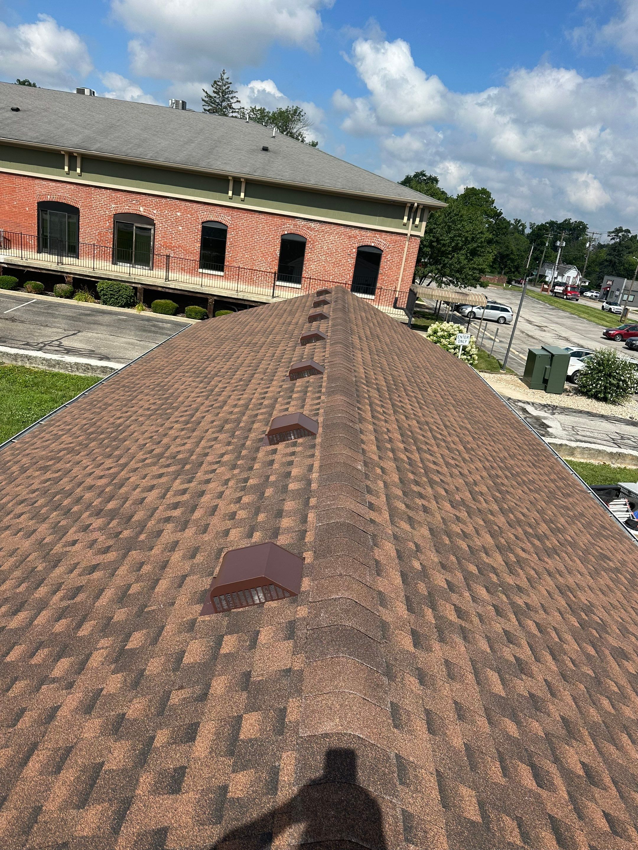 Project in Greenwood by Moss Roofing