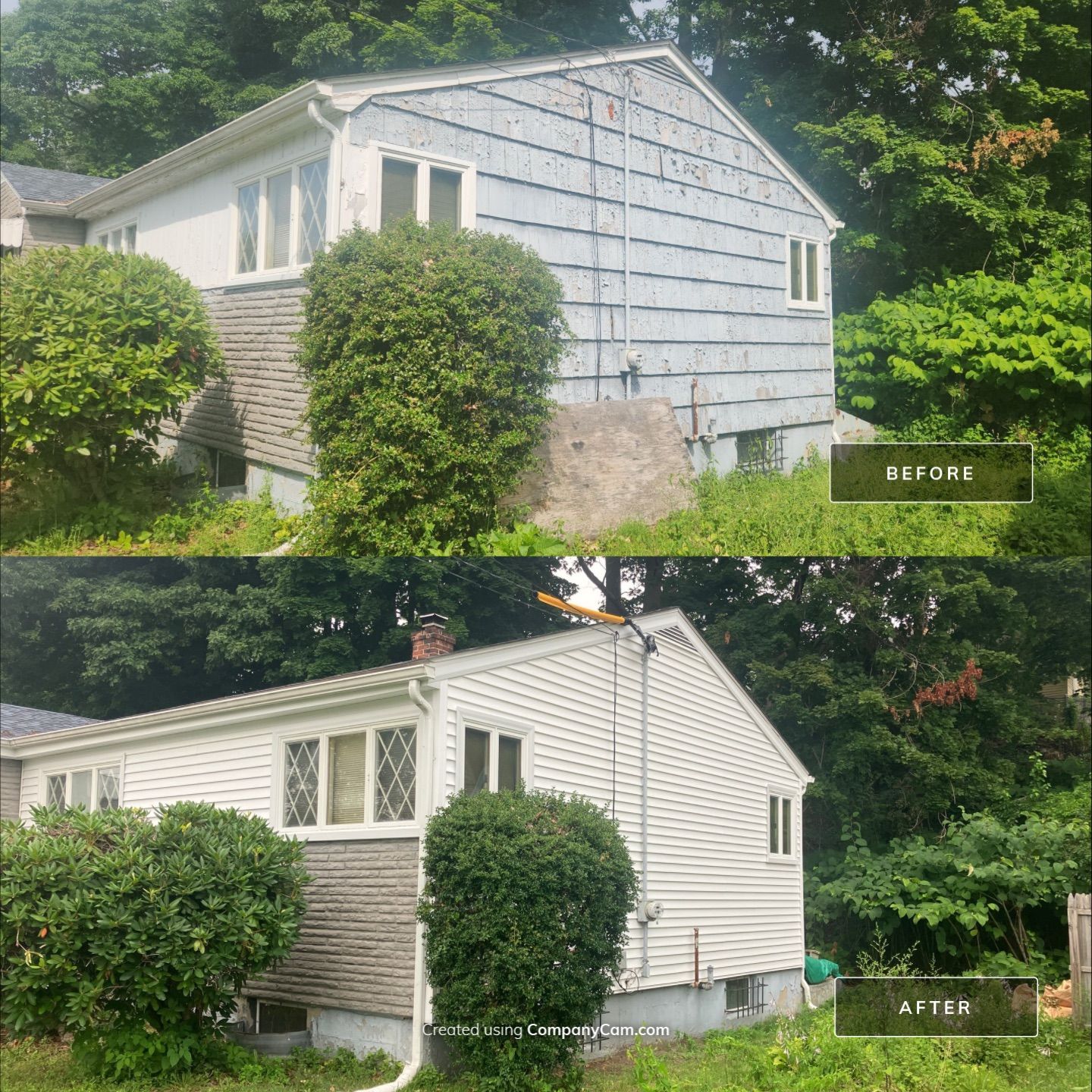 Siding Renewal with Cert Monogram D/4 x 12'6" Clapboard, White by DiGiorgi Roofing and Siding Inc